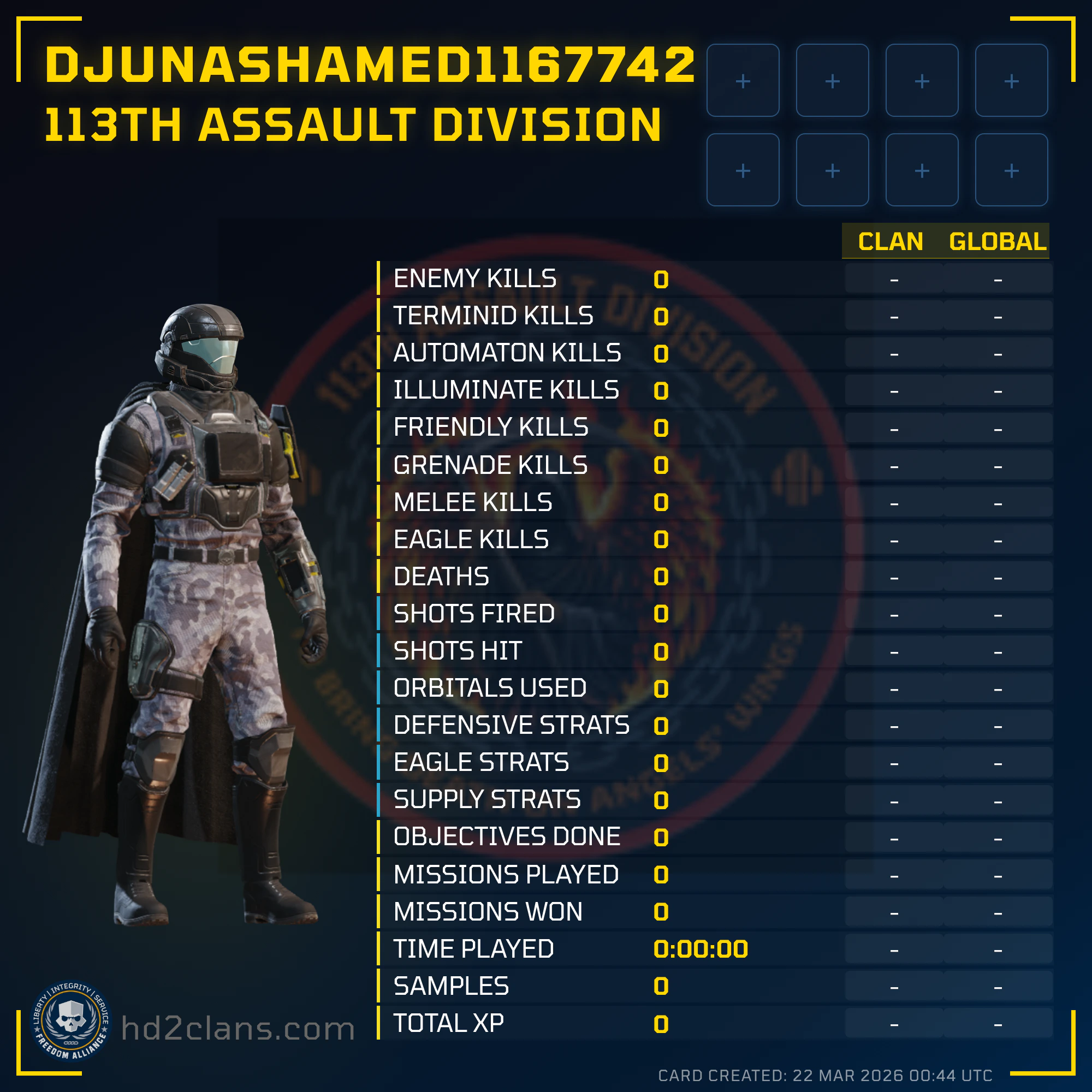 Player Card