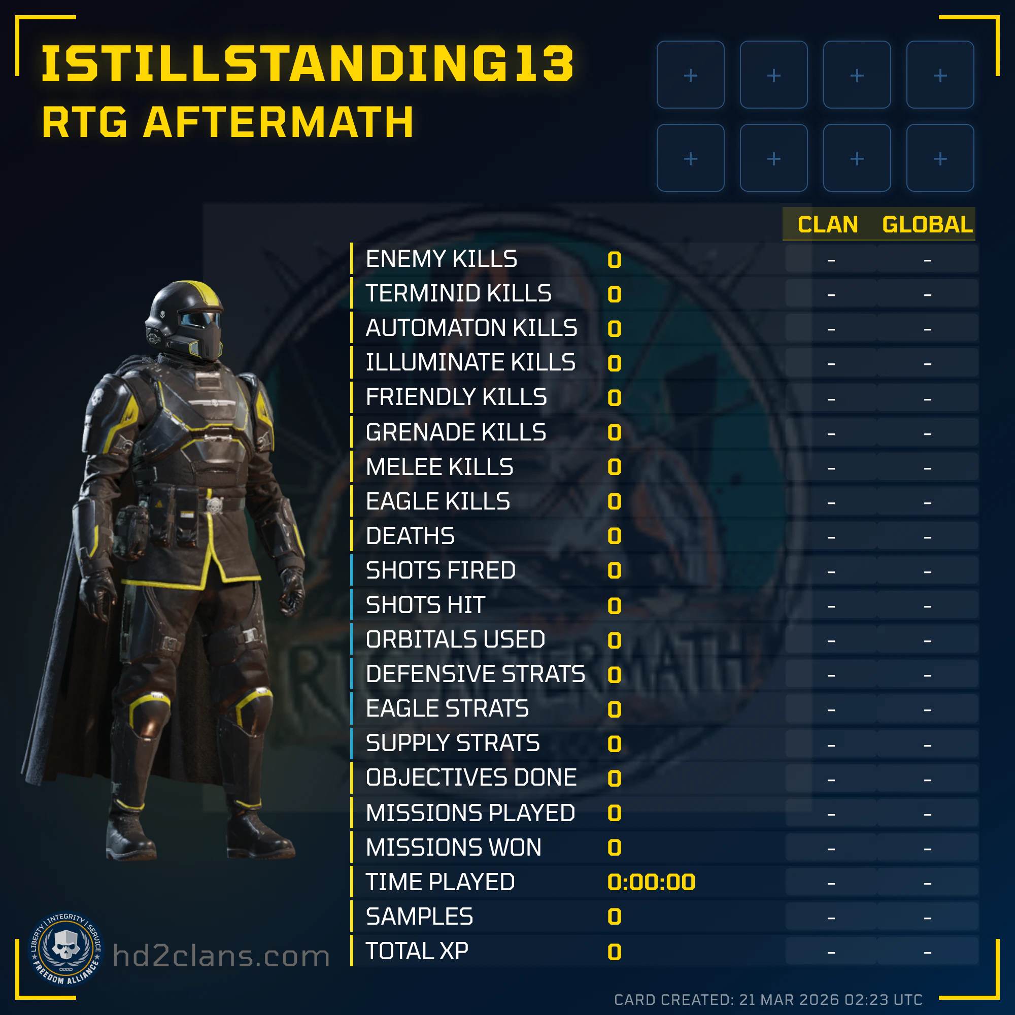 Player Card