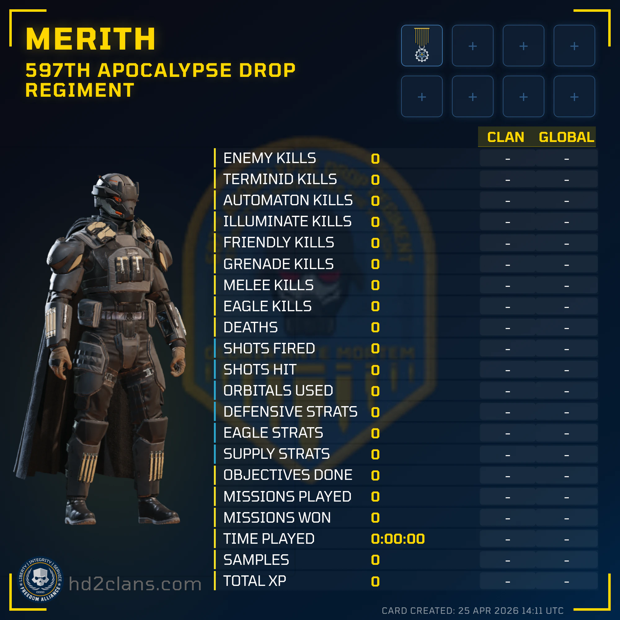 Player Card