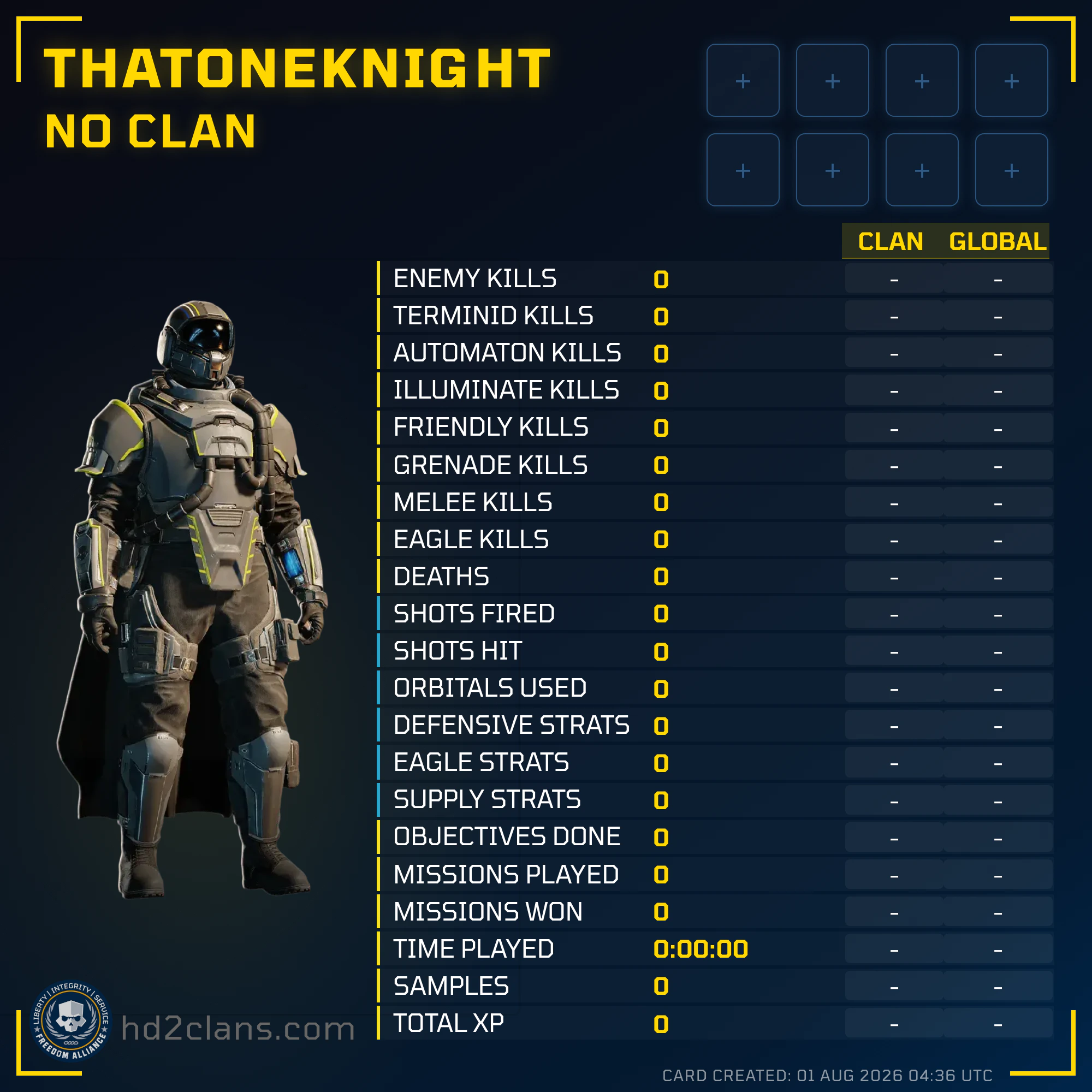 Player Card