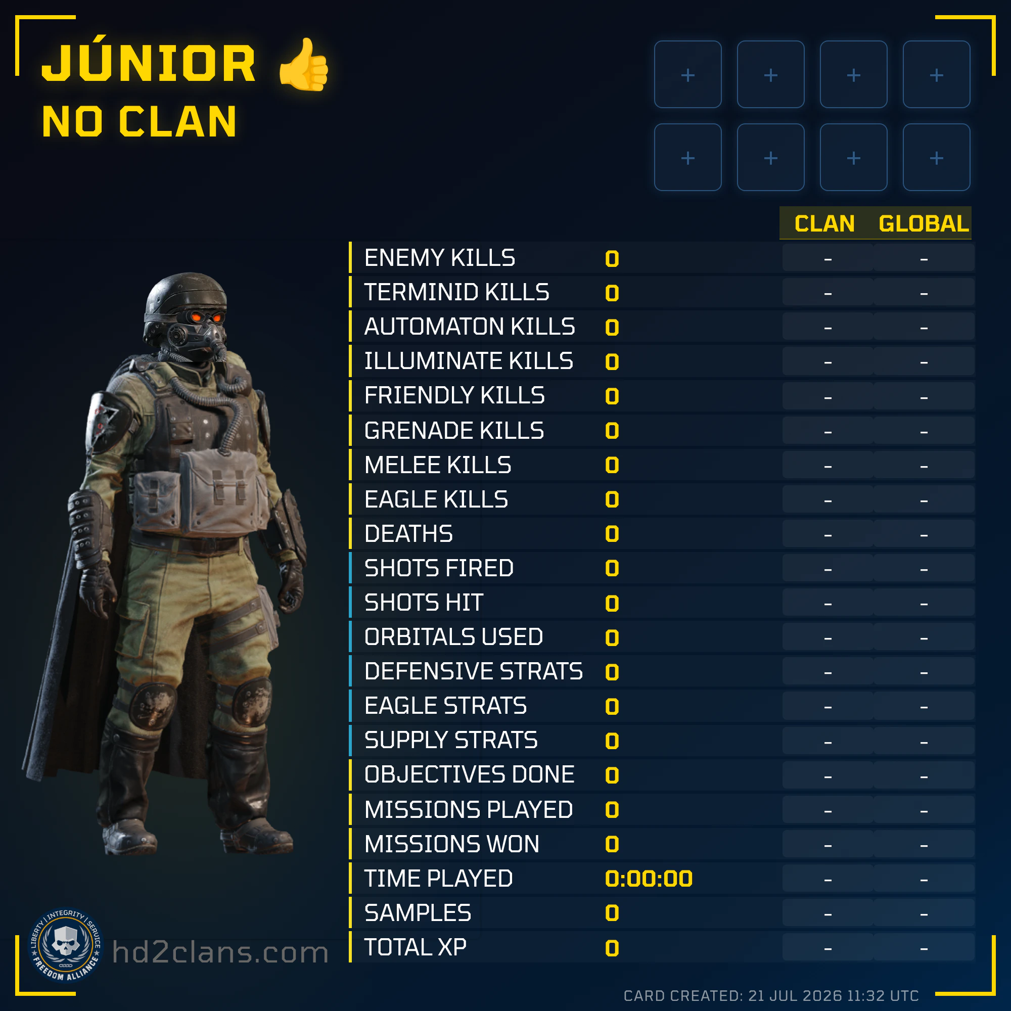 Player Card