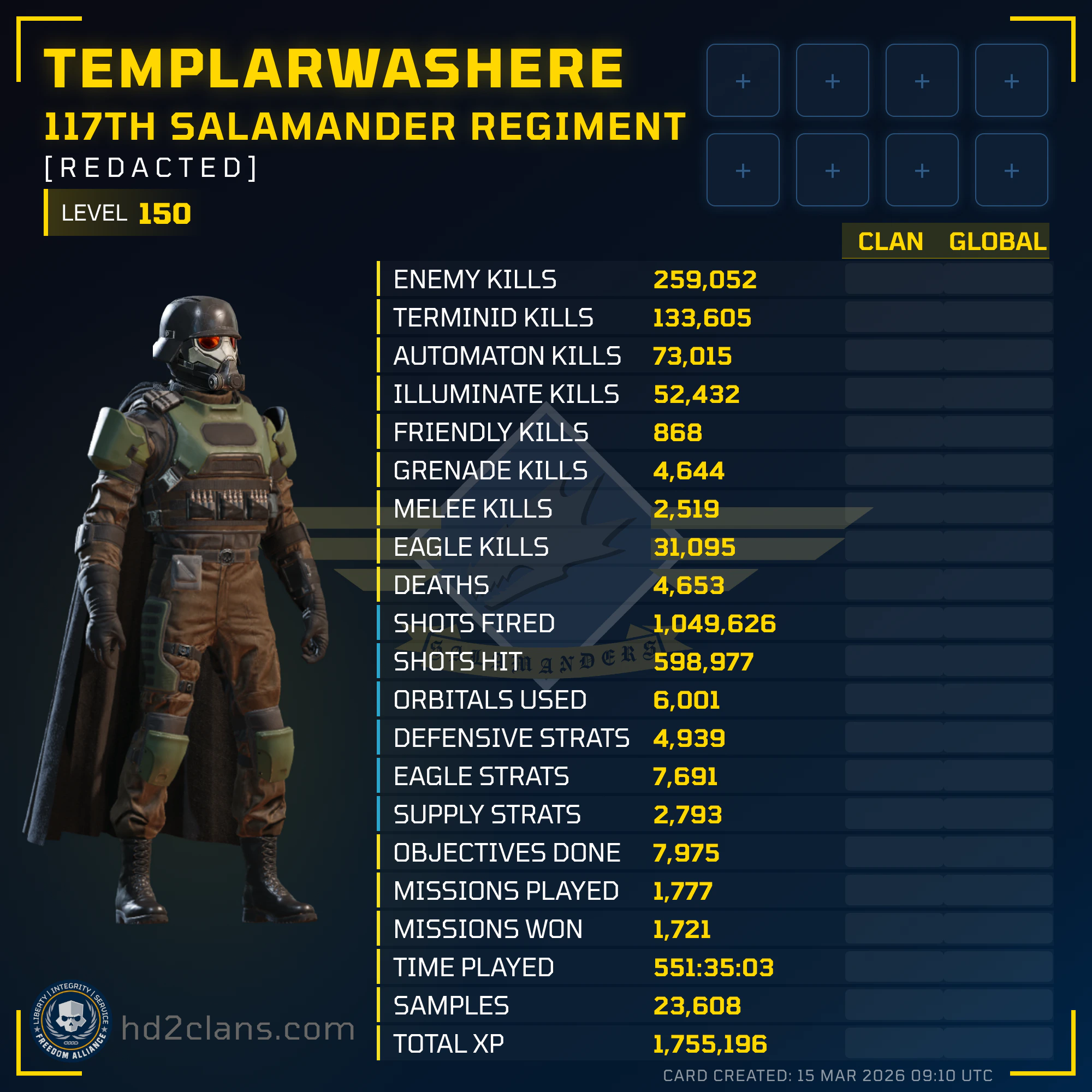 Player Card