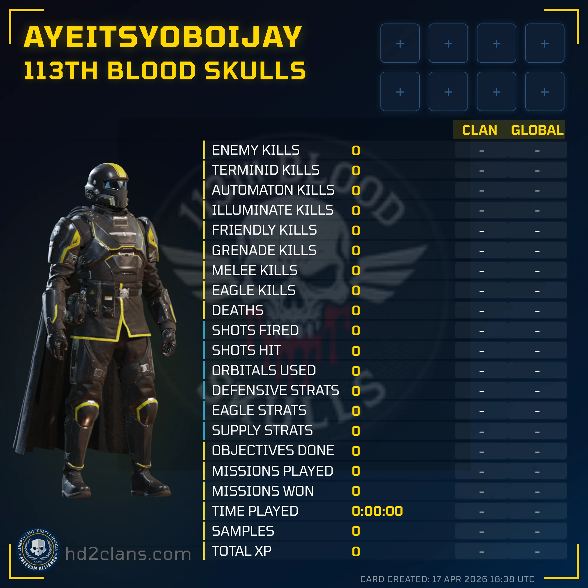 Player Card