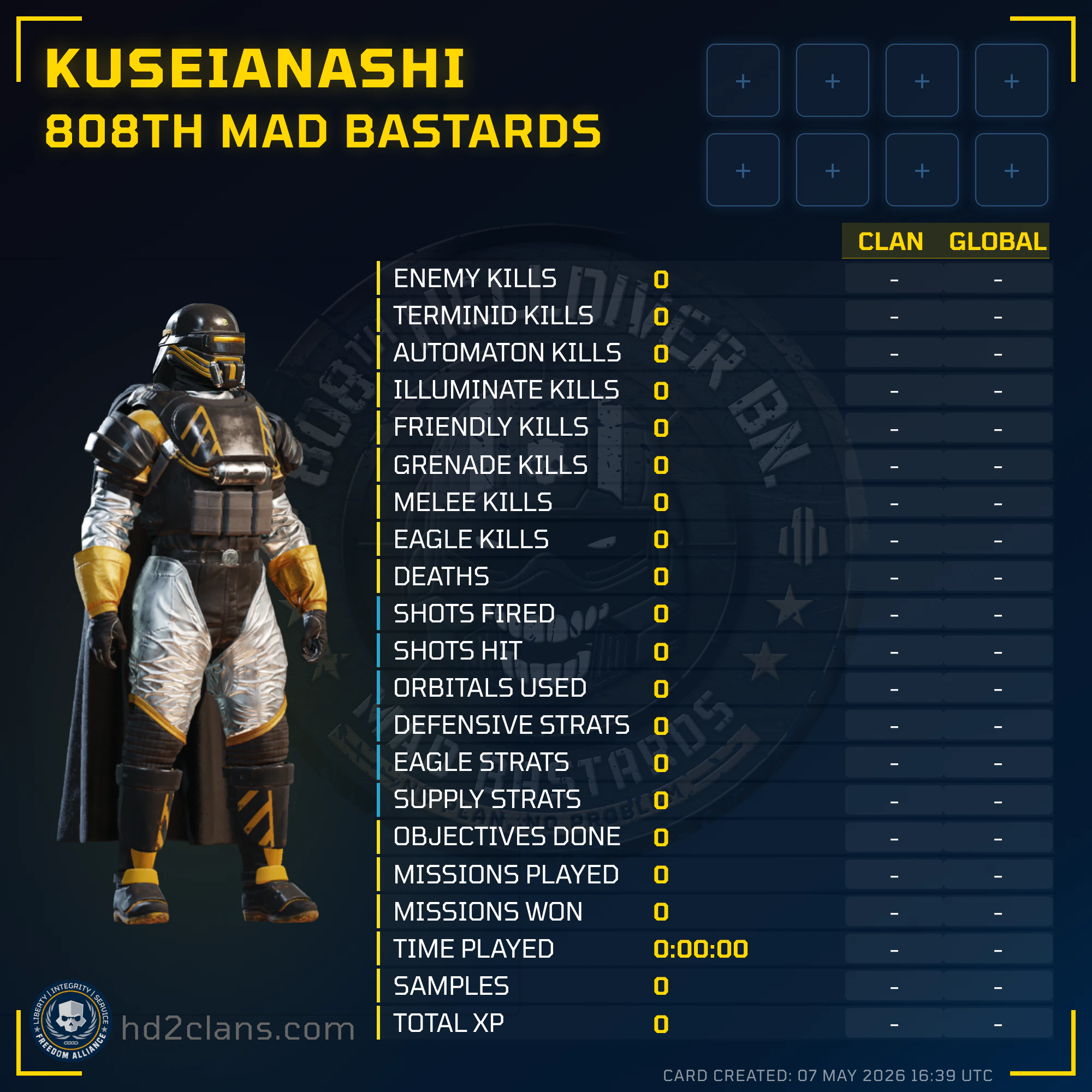 Player Card