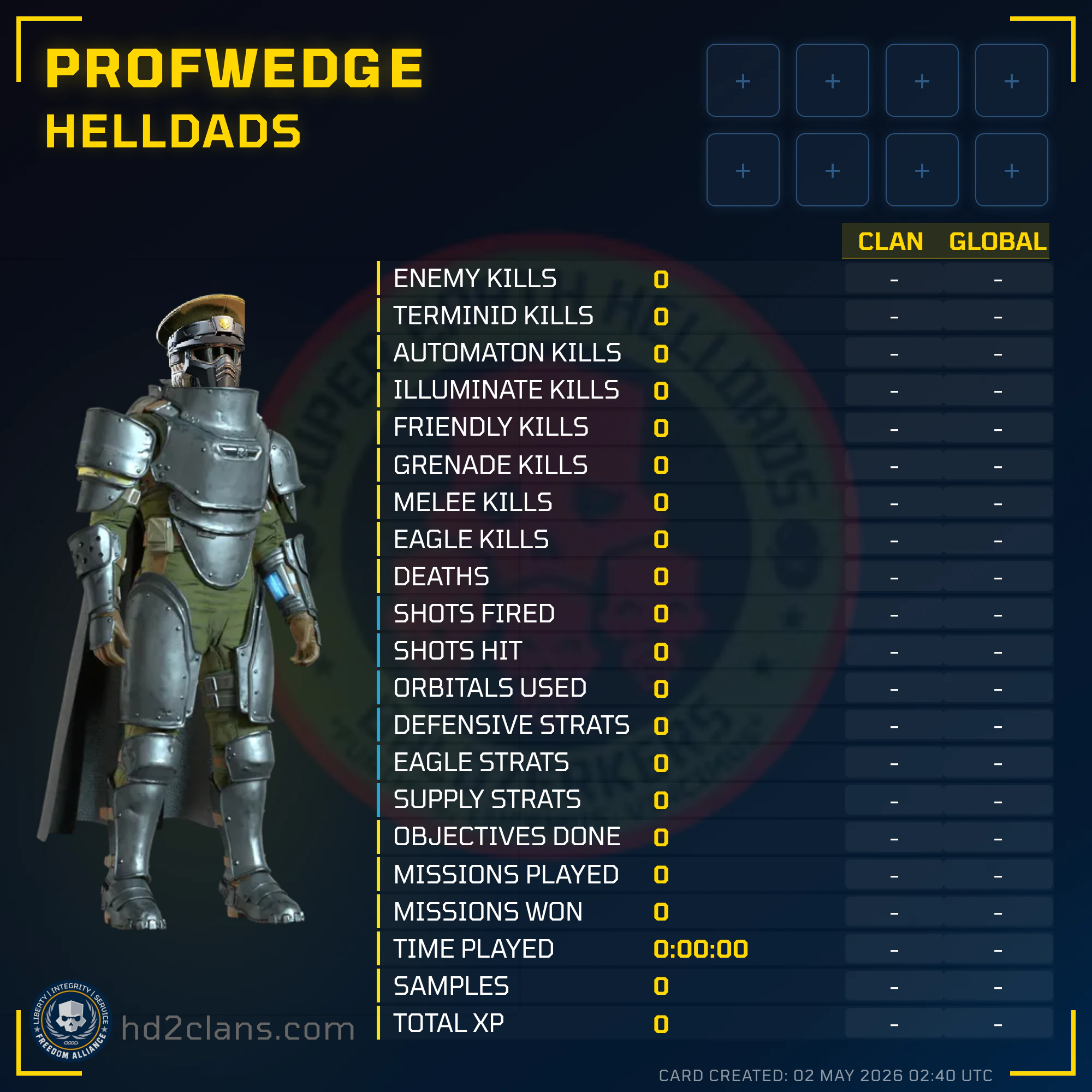 Player Card
