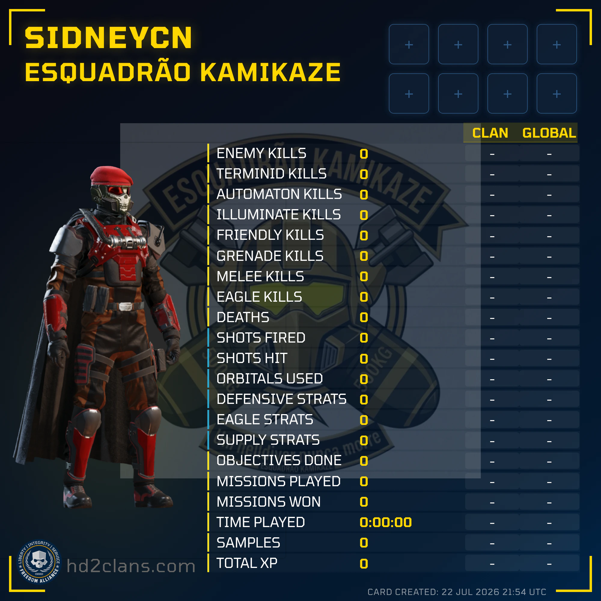 Player Card