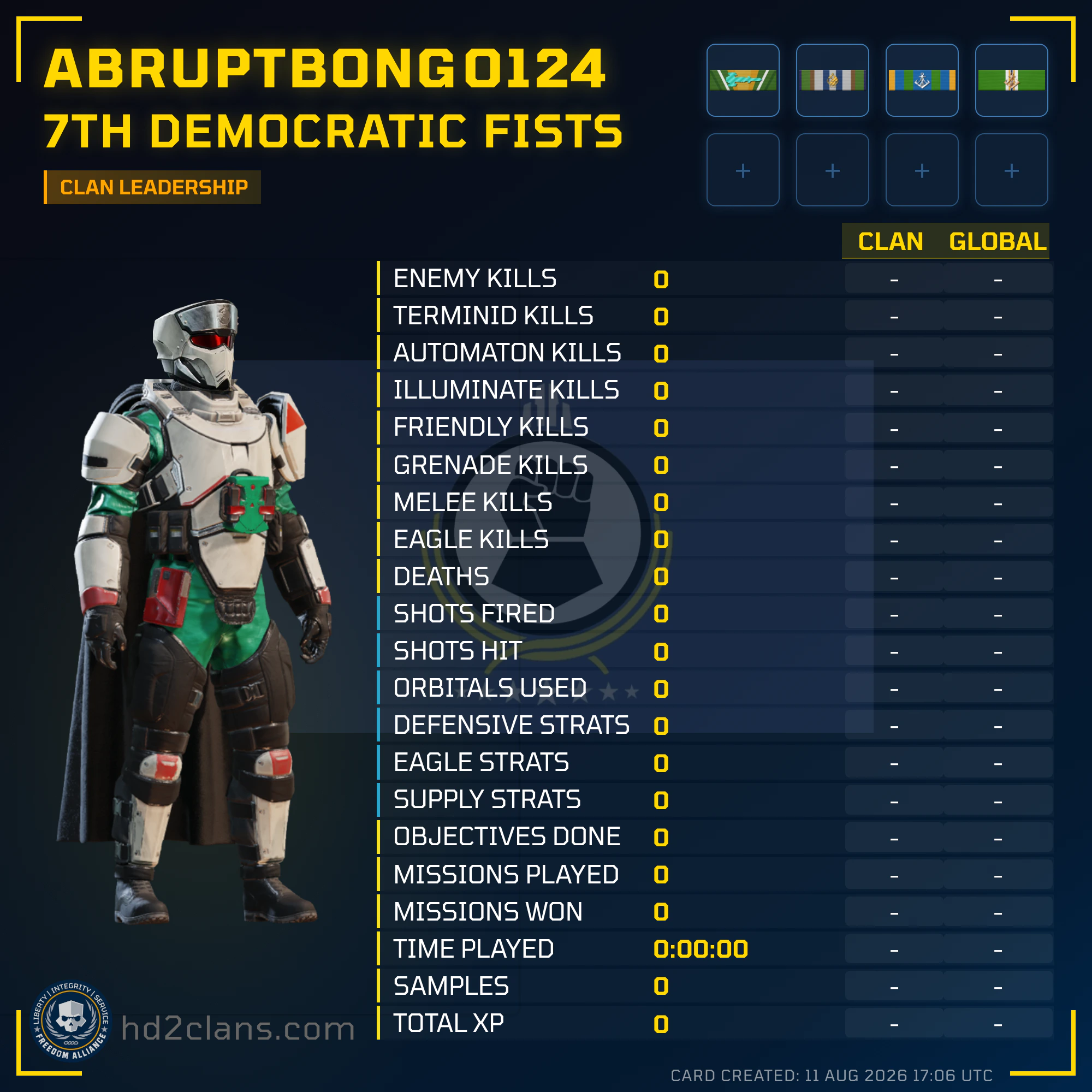 Player Card