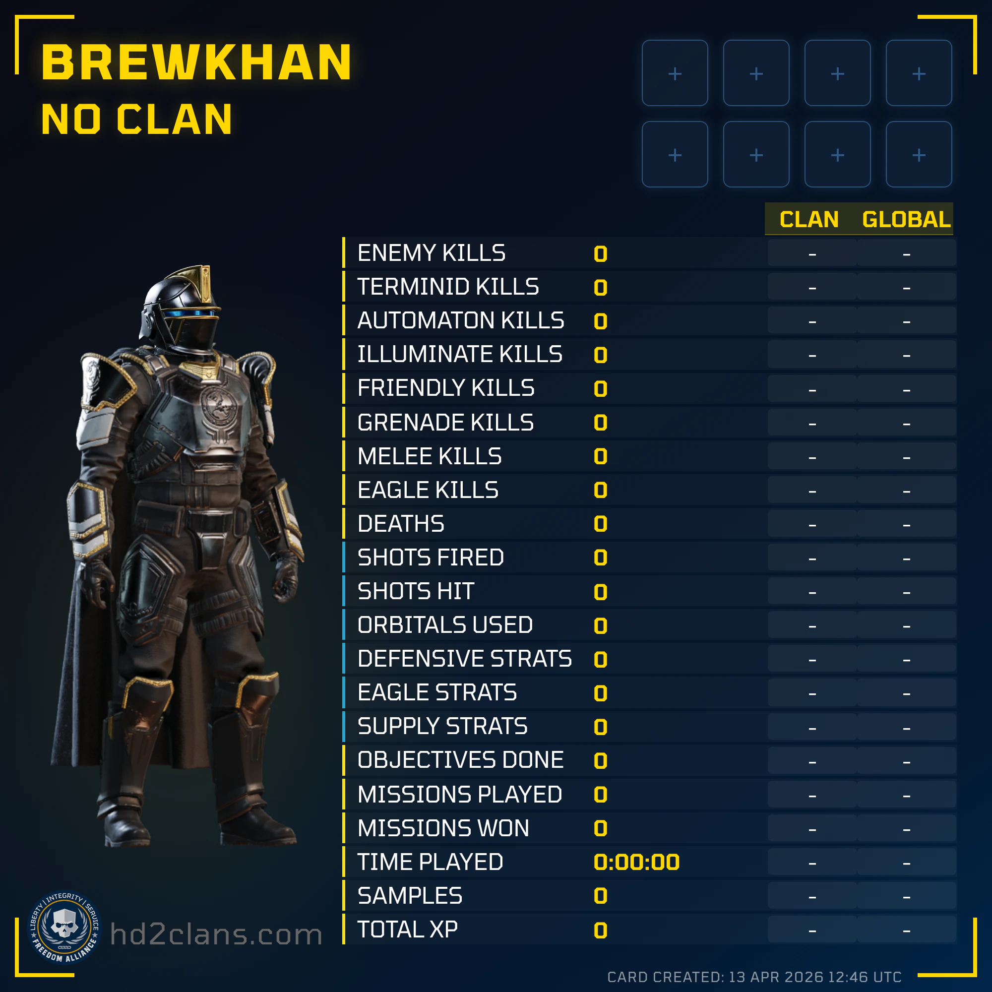 Player Card