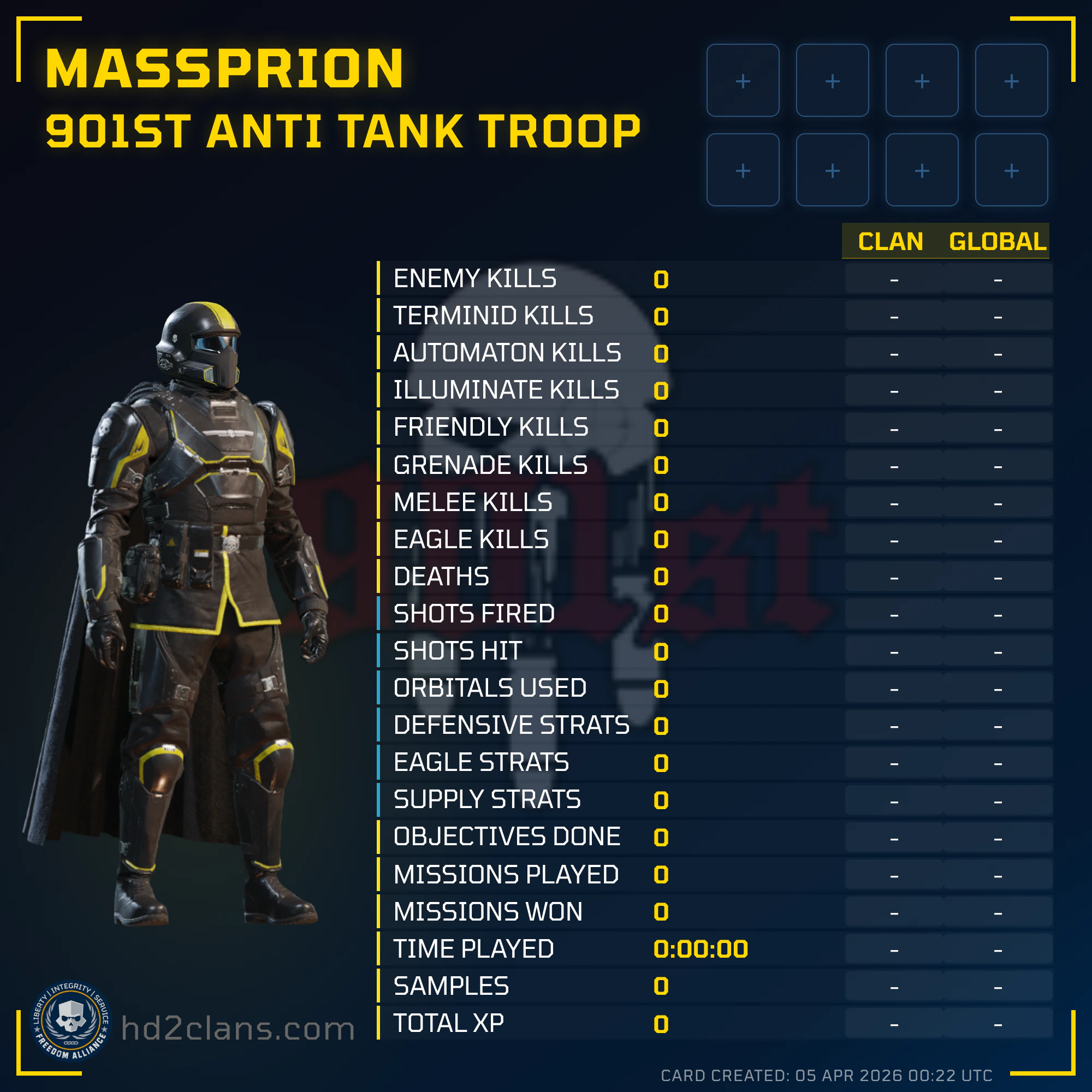 Player Card