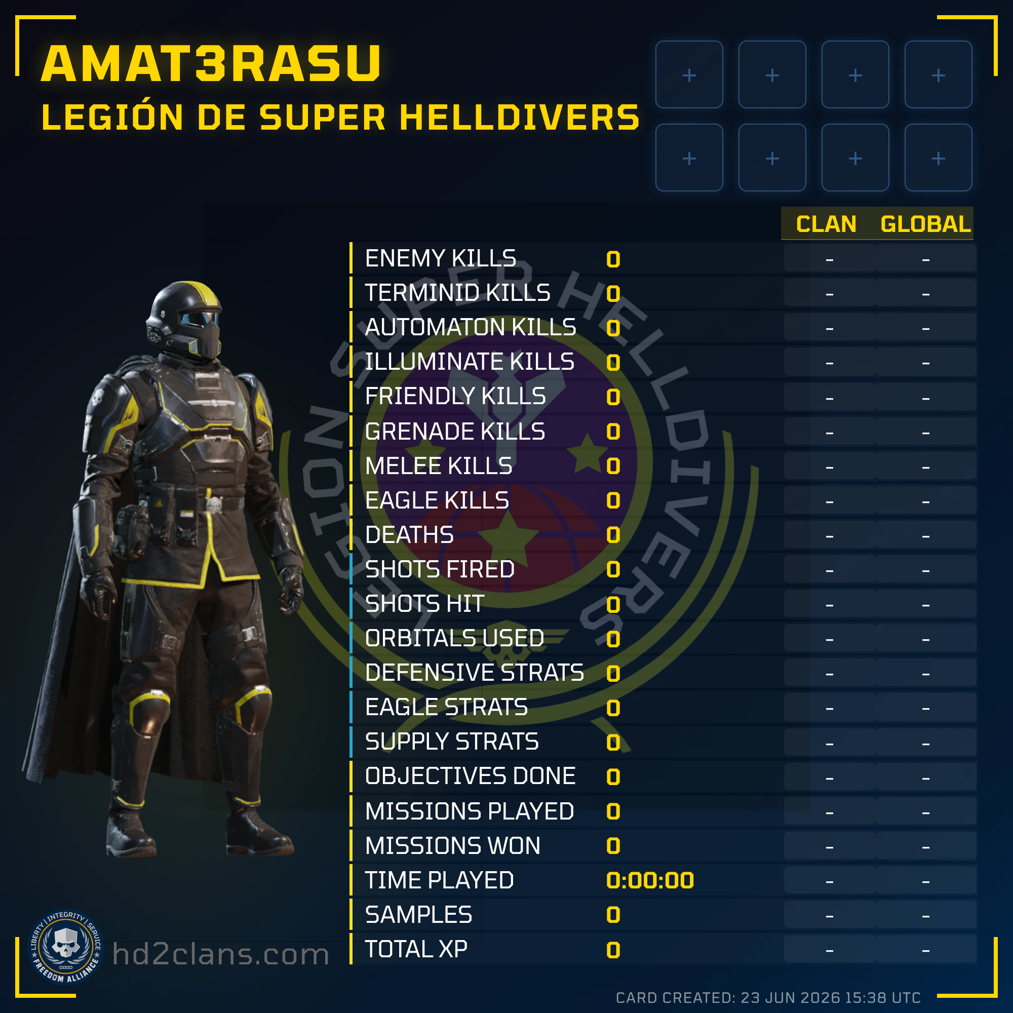 Player Card