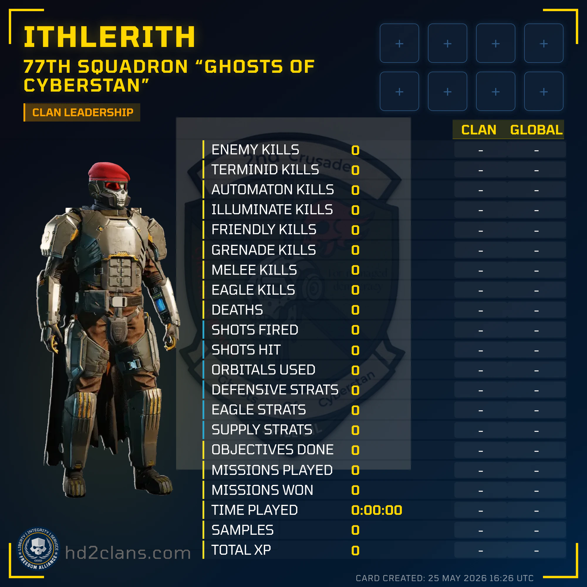 Player Card