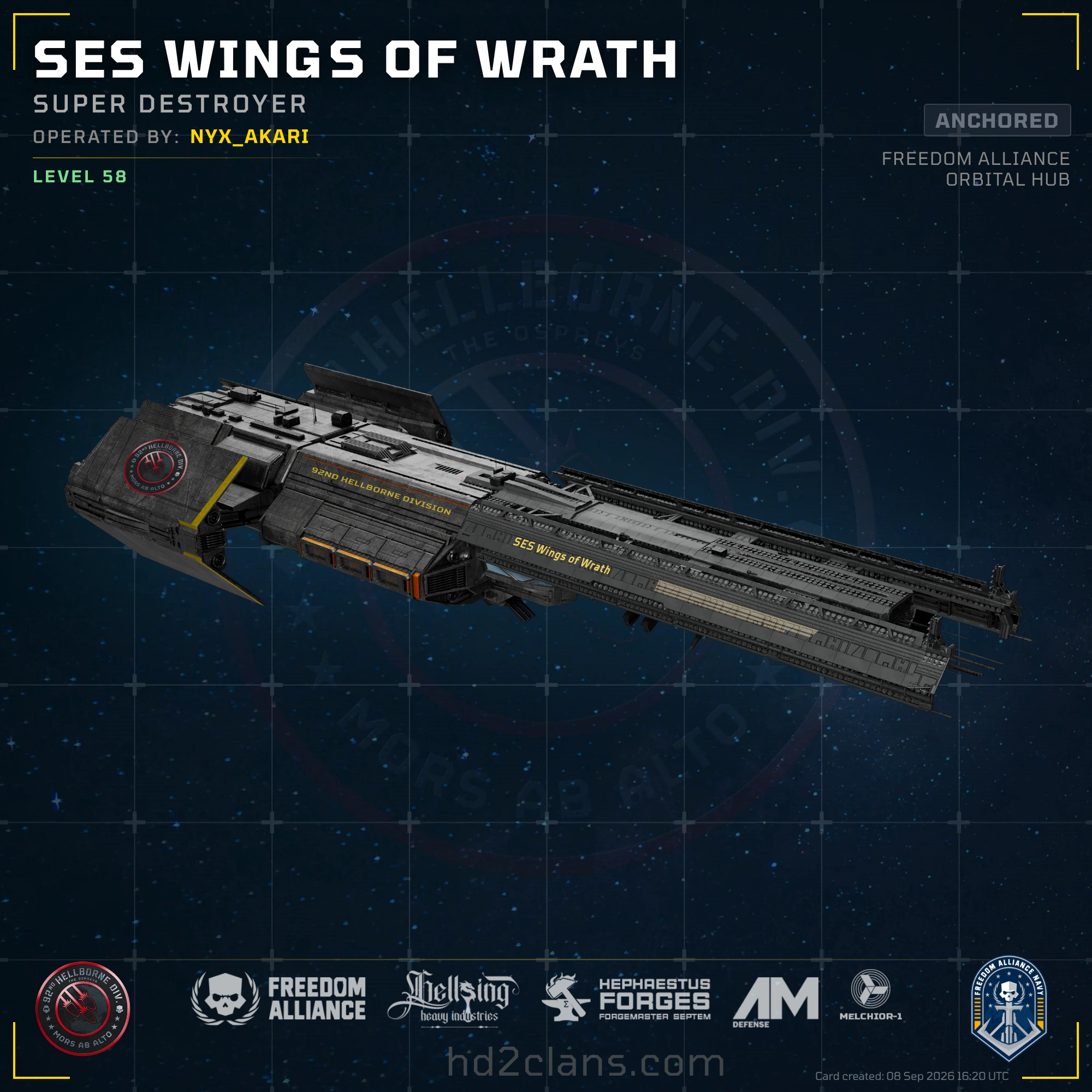SES Wings of Wrath