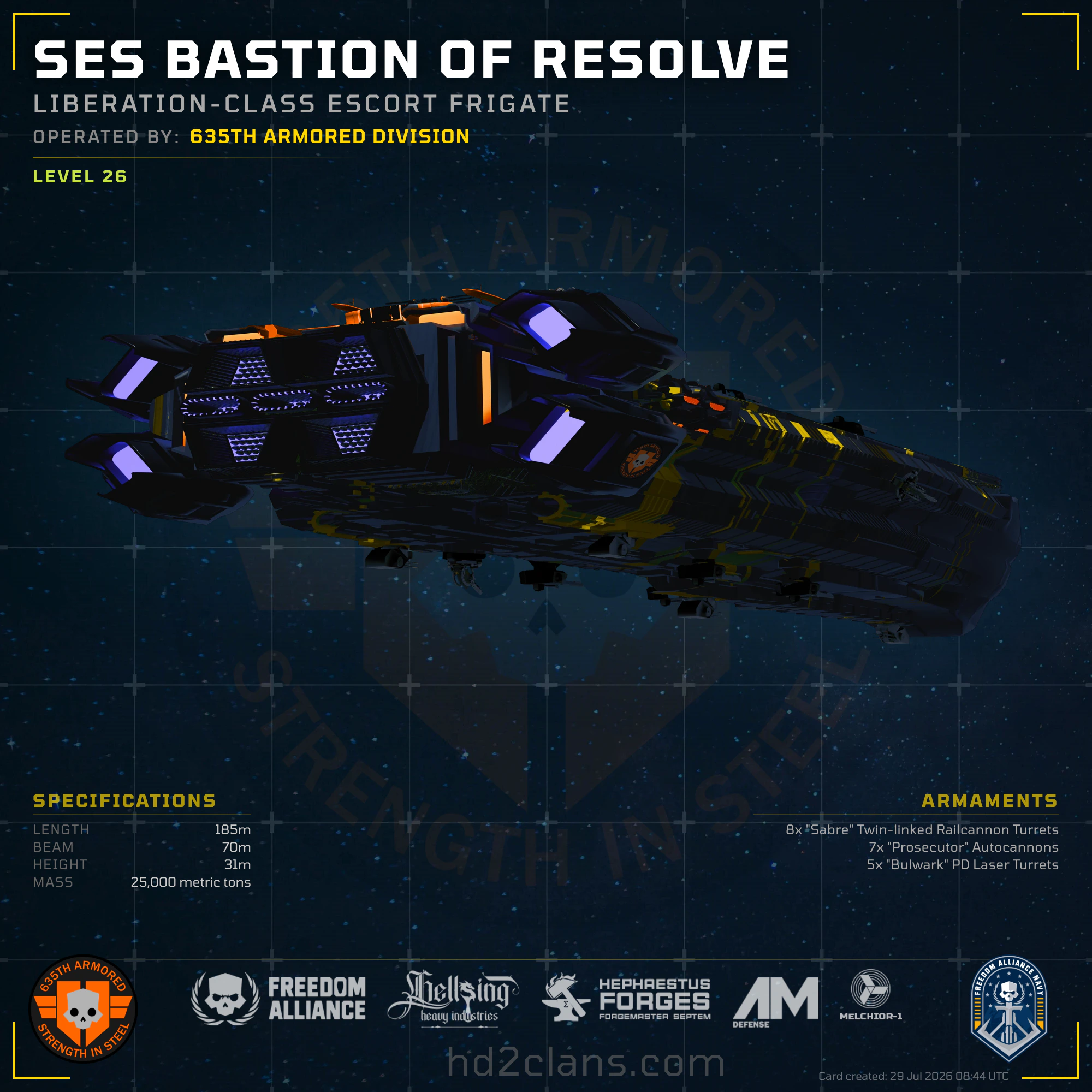 SES Bastion of Resolve