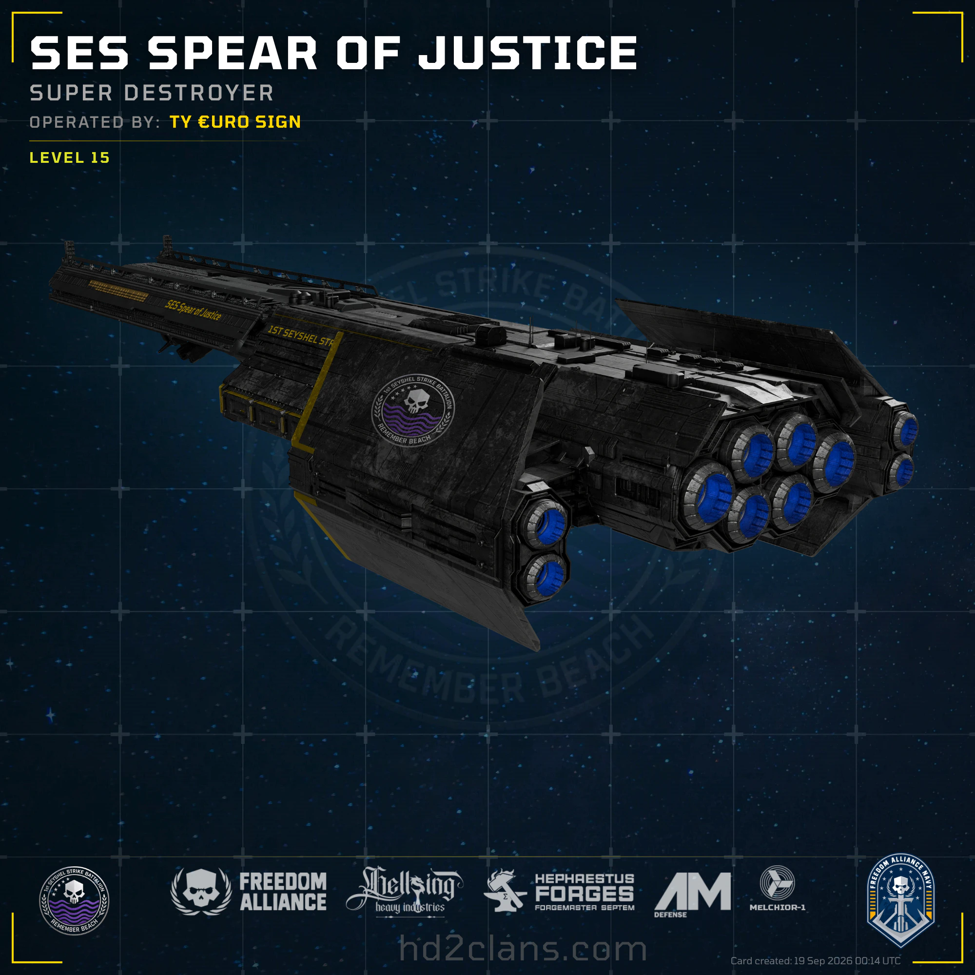 SES Spear of Justice