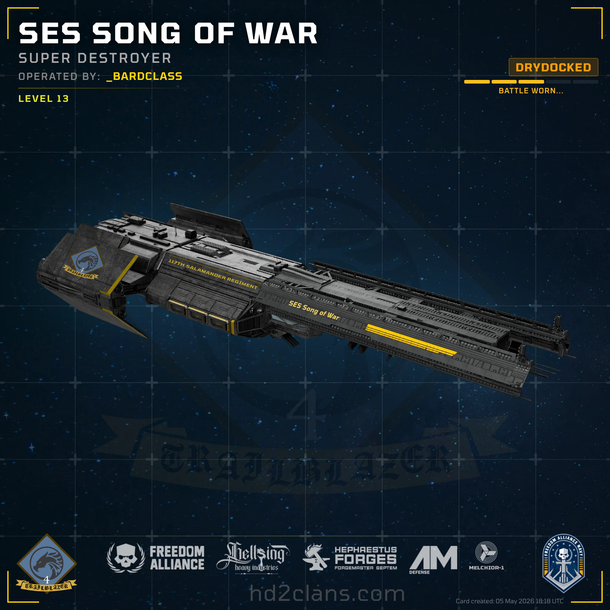SES Song of War