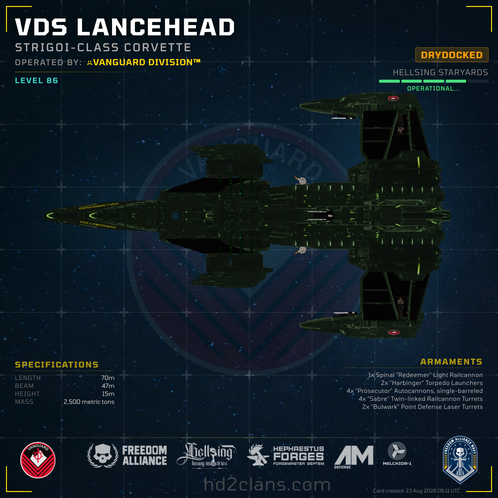 VDS Lancehead