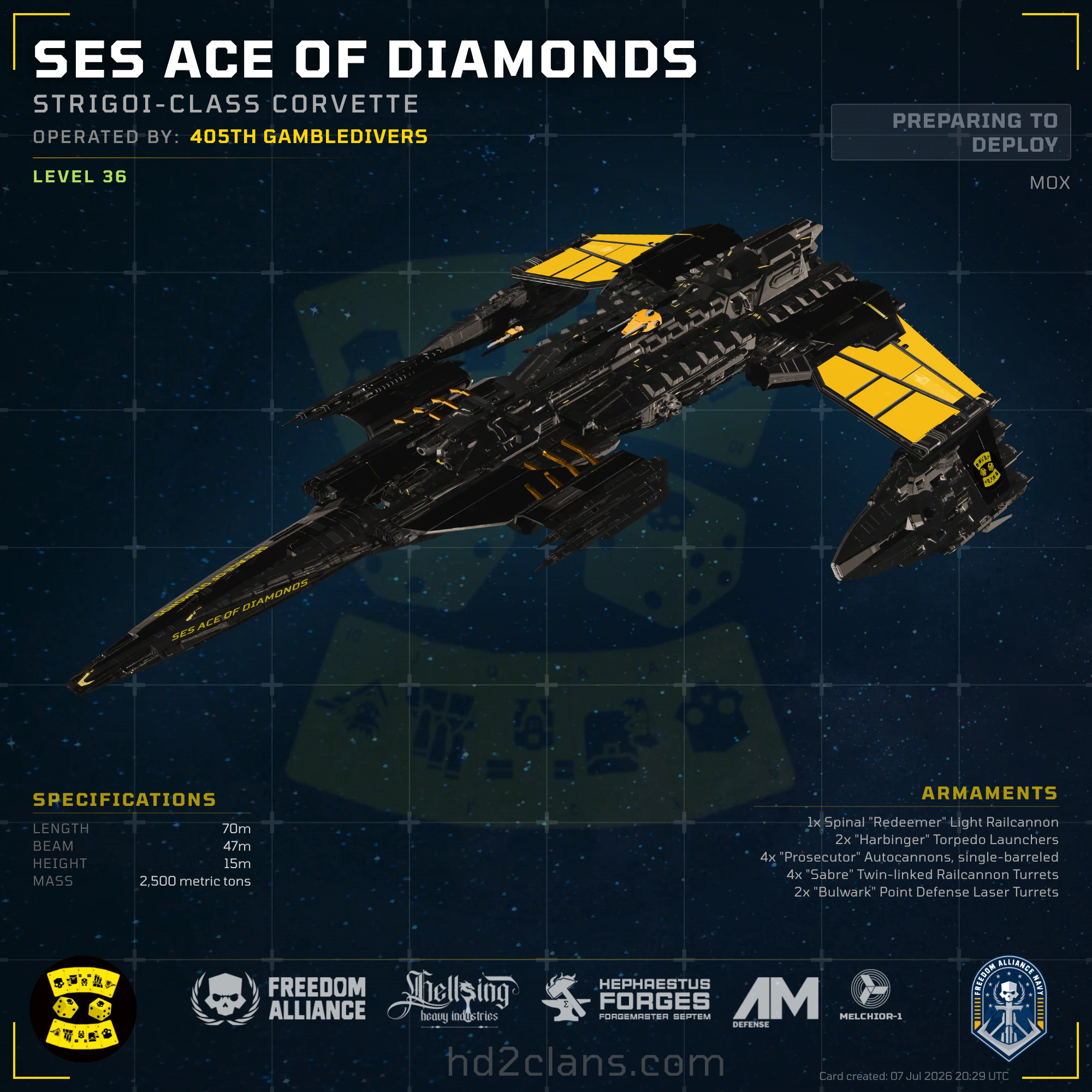 SES Ace of Diamonds