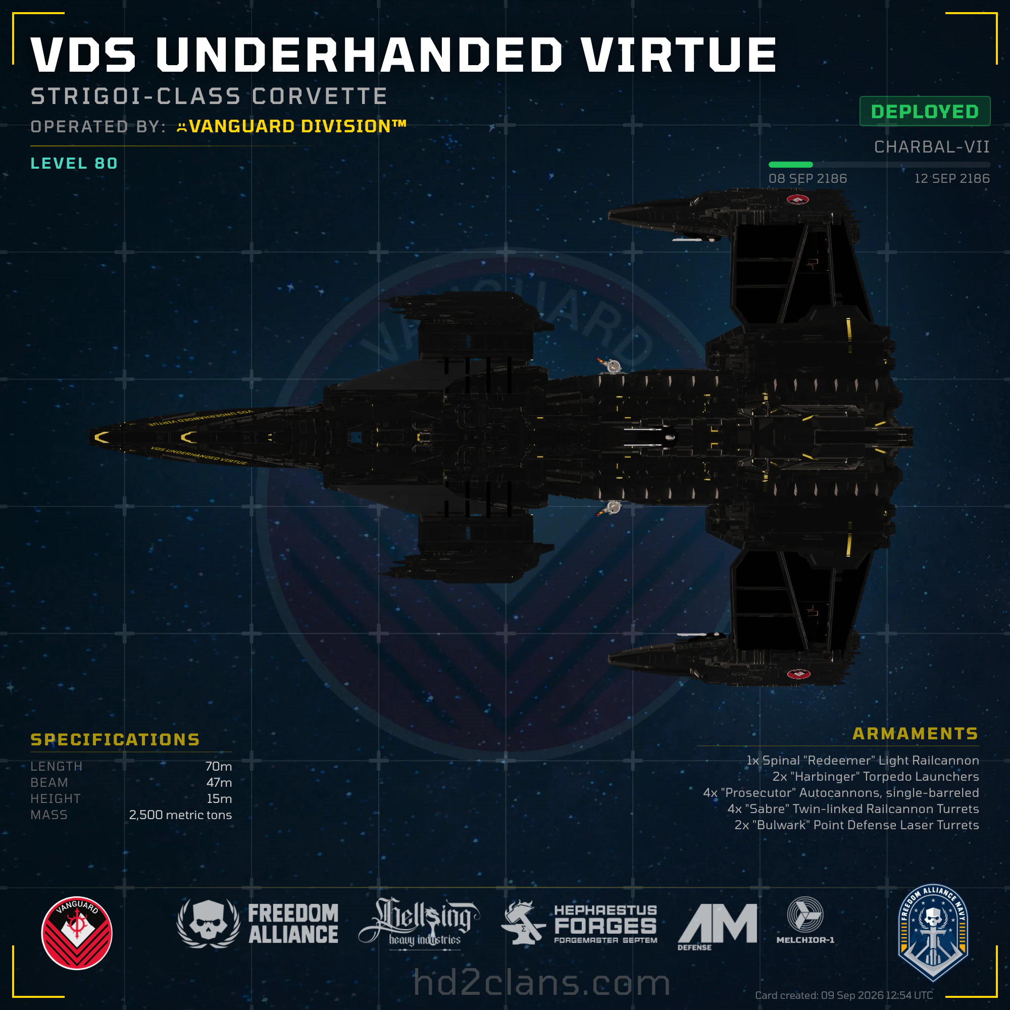 VDS Underhanded Virtue