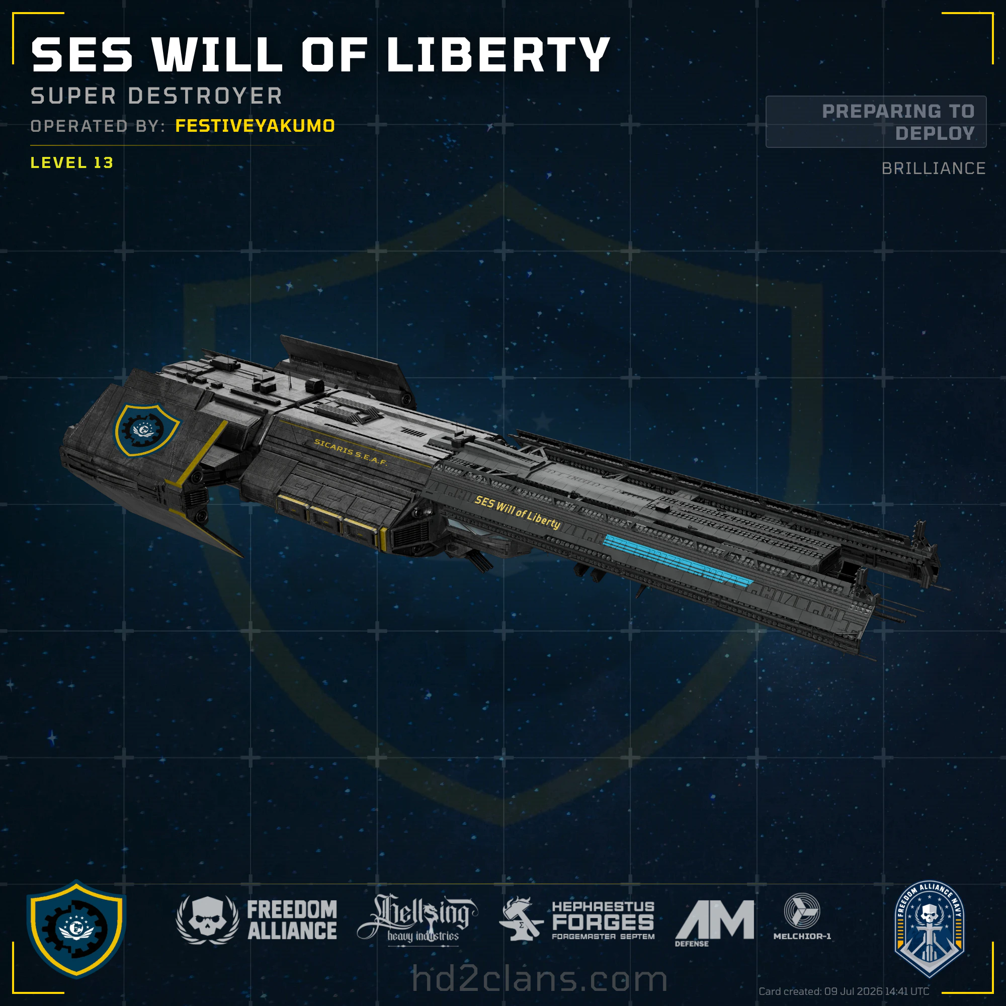 SES Will of Liberty