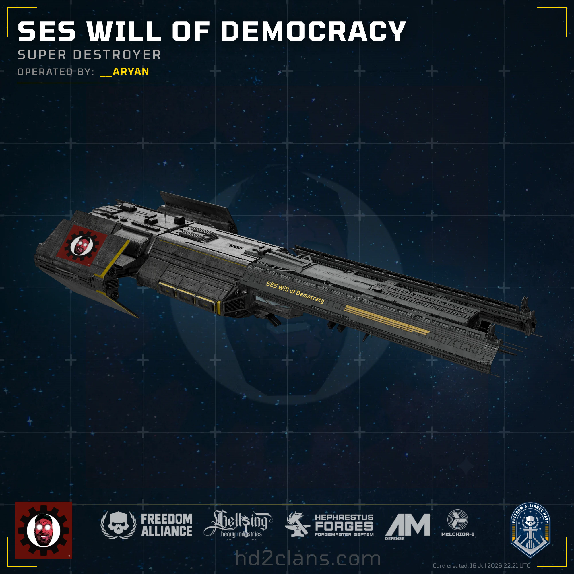 SES Will of Democracy