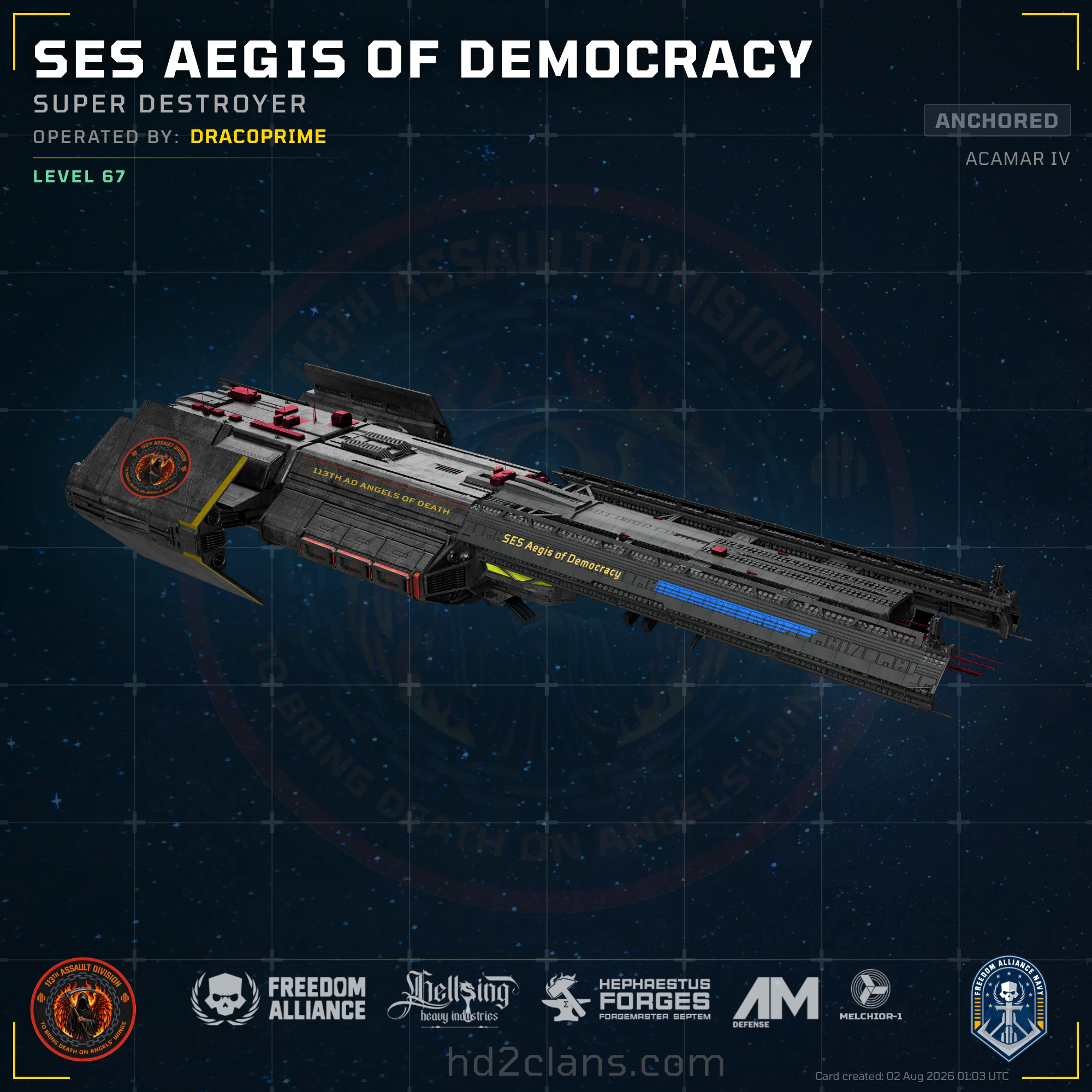 SES Aegis of Democracy