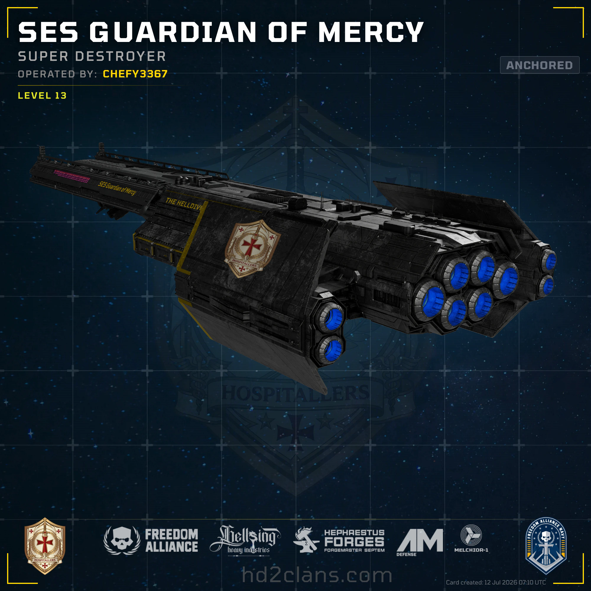 SES Guardian of Mercy