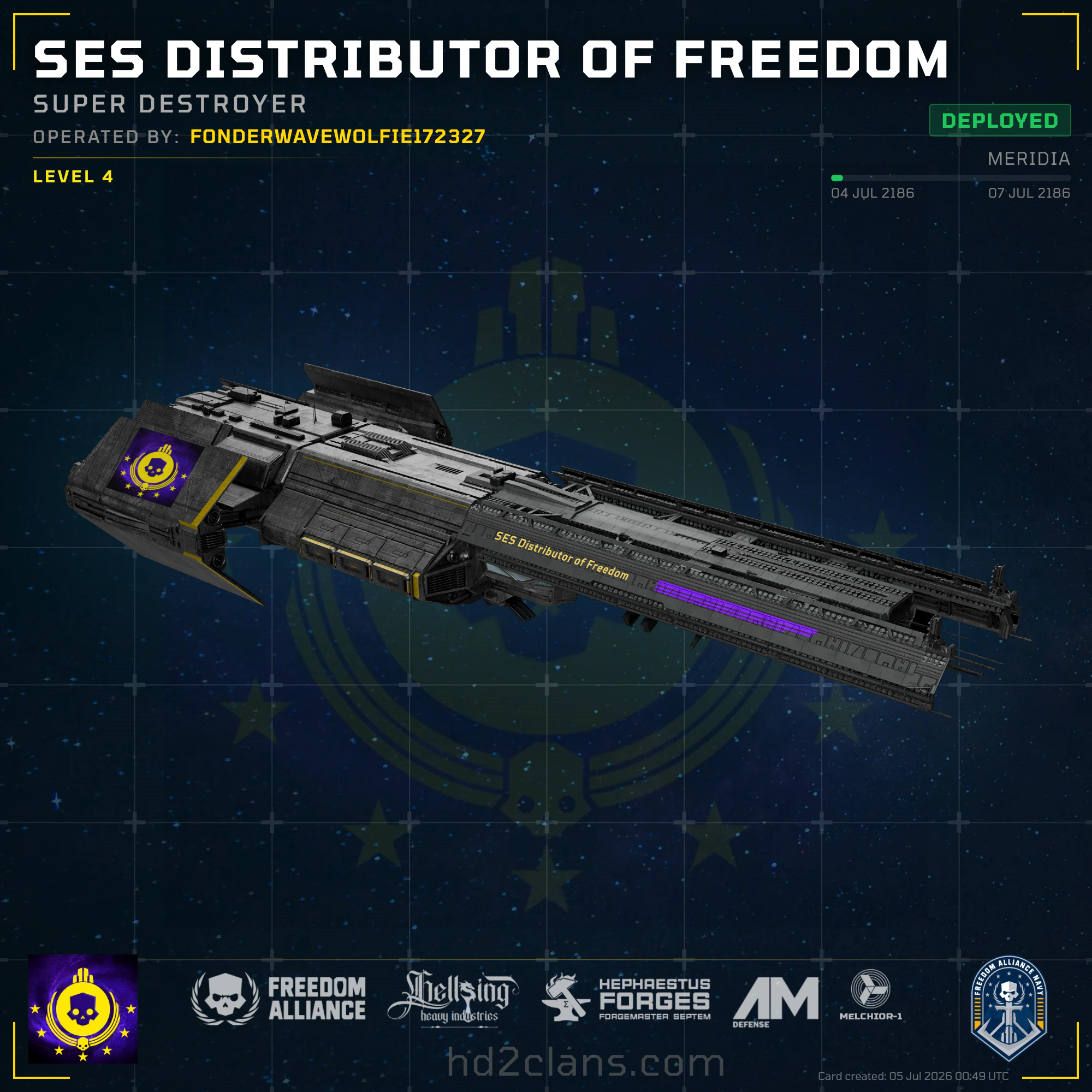 SES Distributor of Freedom