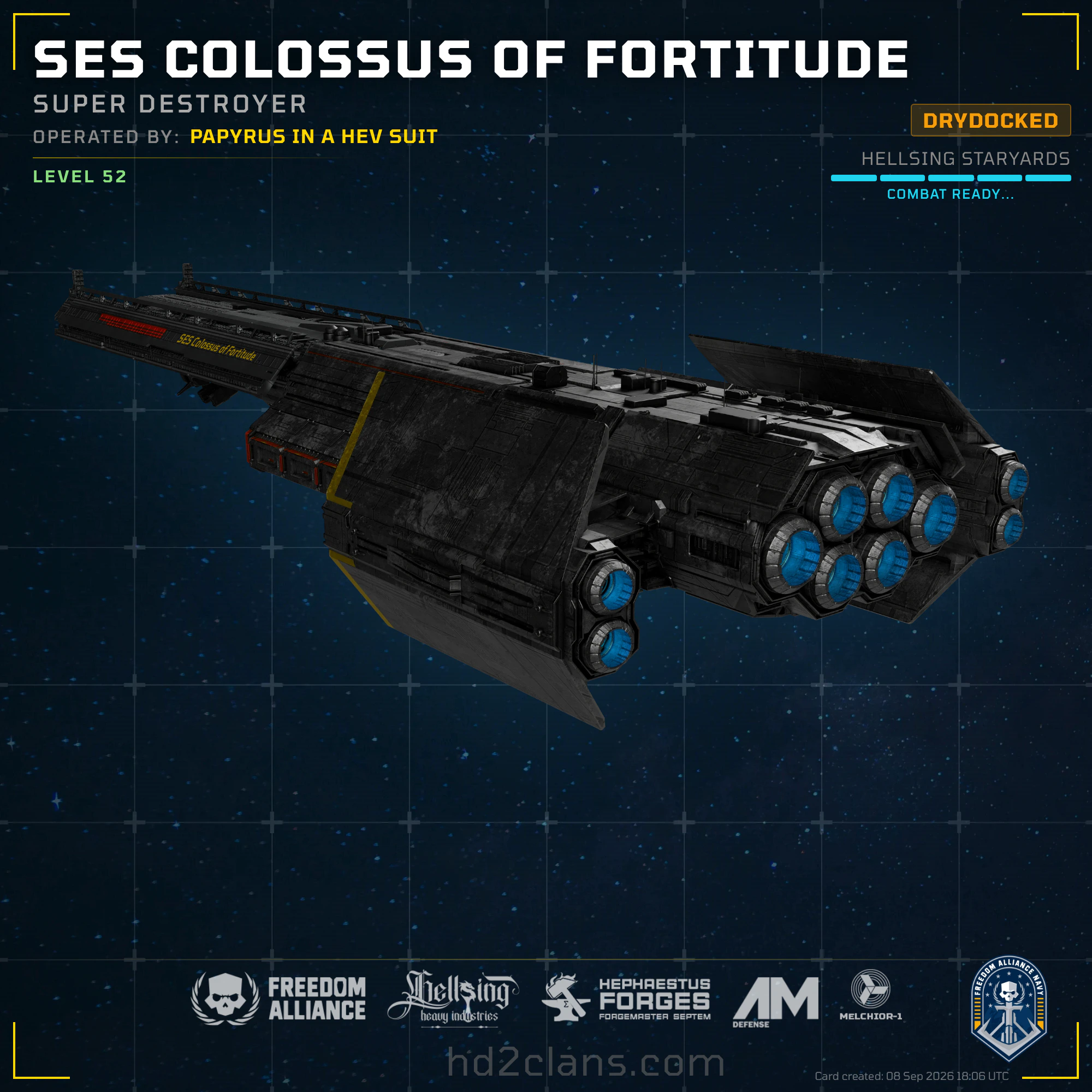 SES Colossus of Fortitude