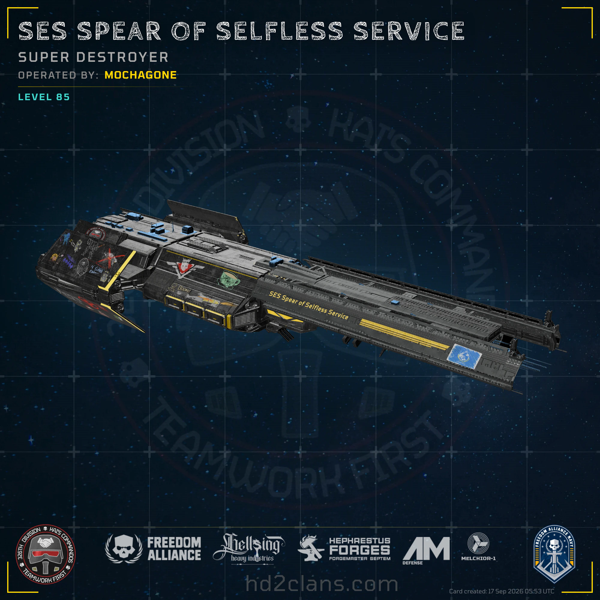 SES Spear of Selfless Service