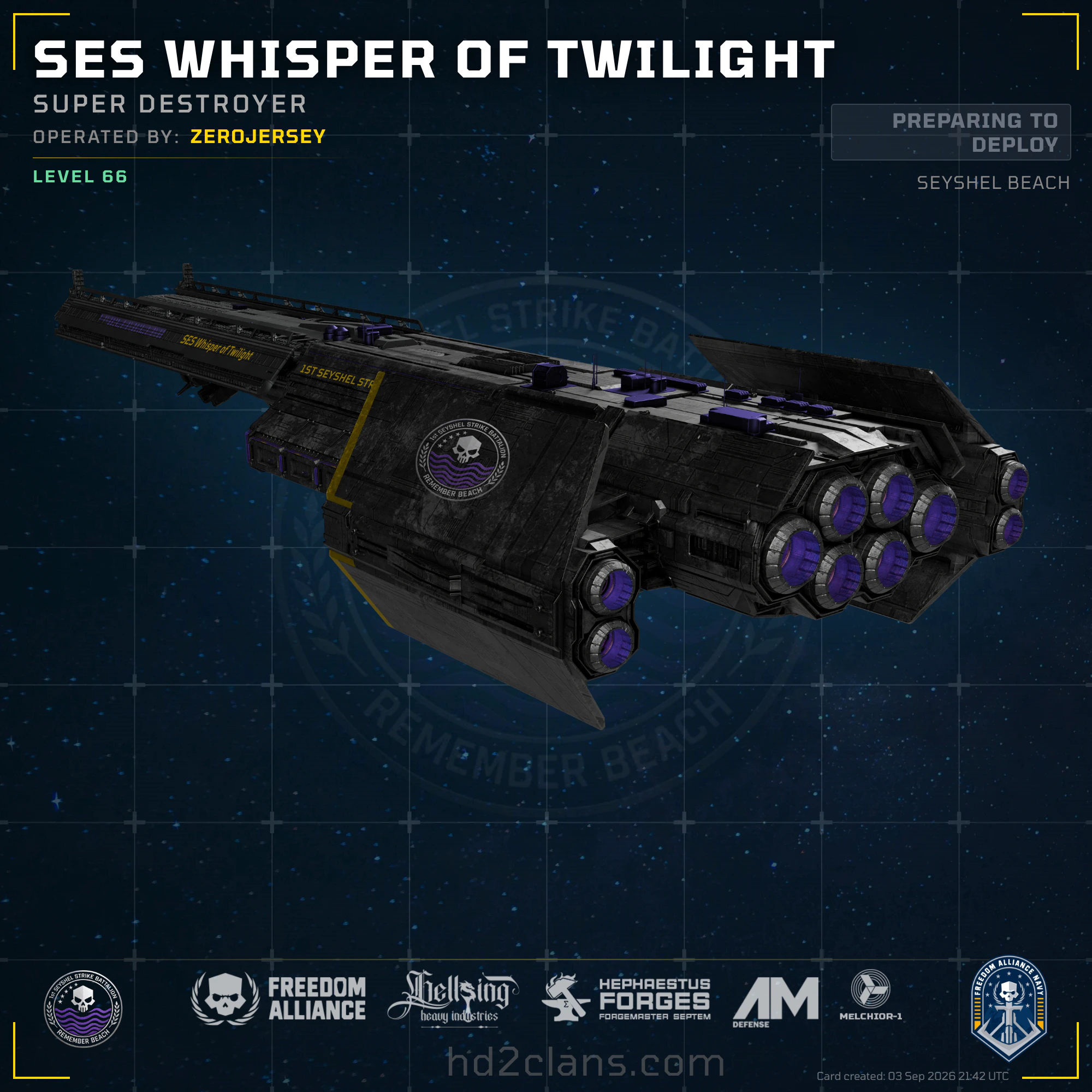SES Whisper of Twilight