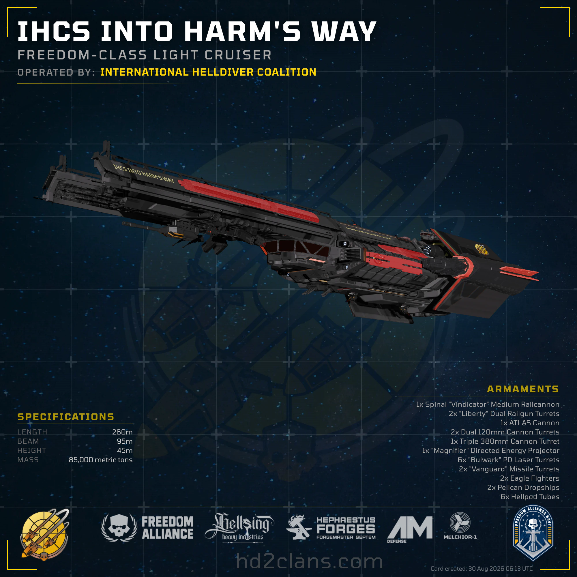 IHCS Into Harm's Way