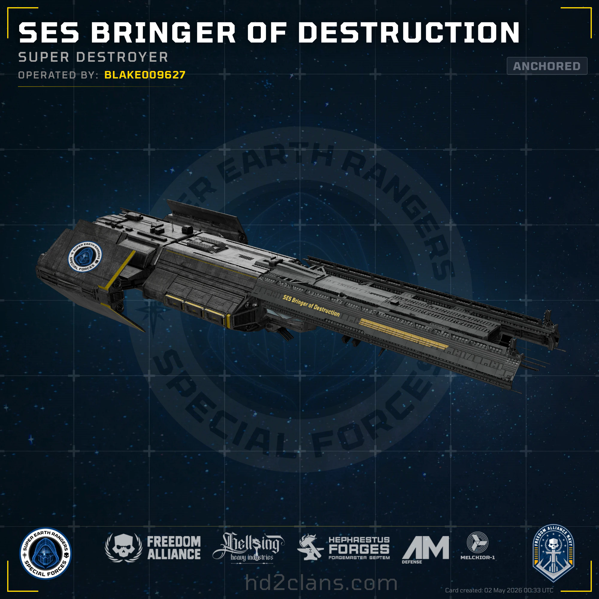 SES Bringer of Destruction
