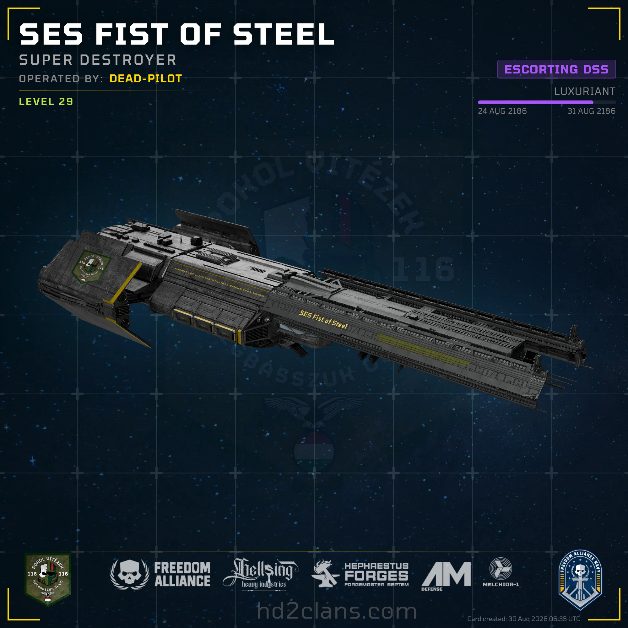 SES Fist of Steel