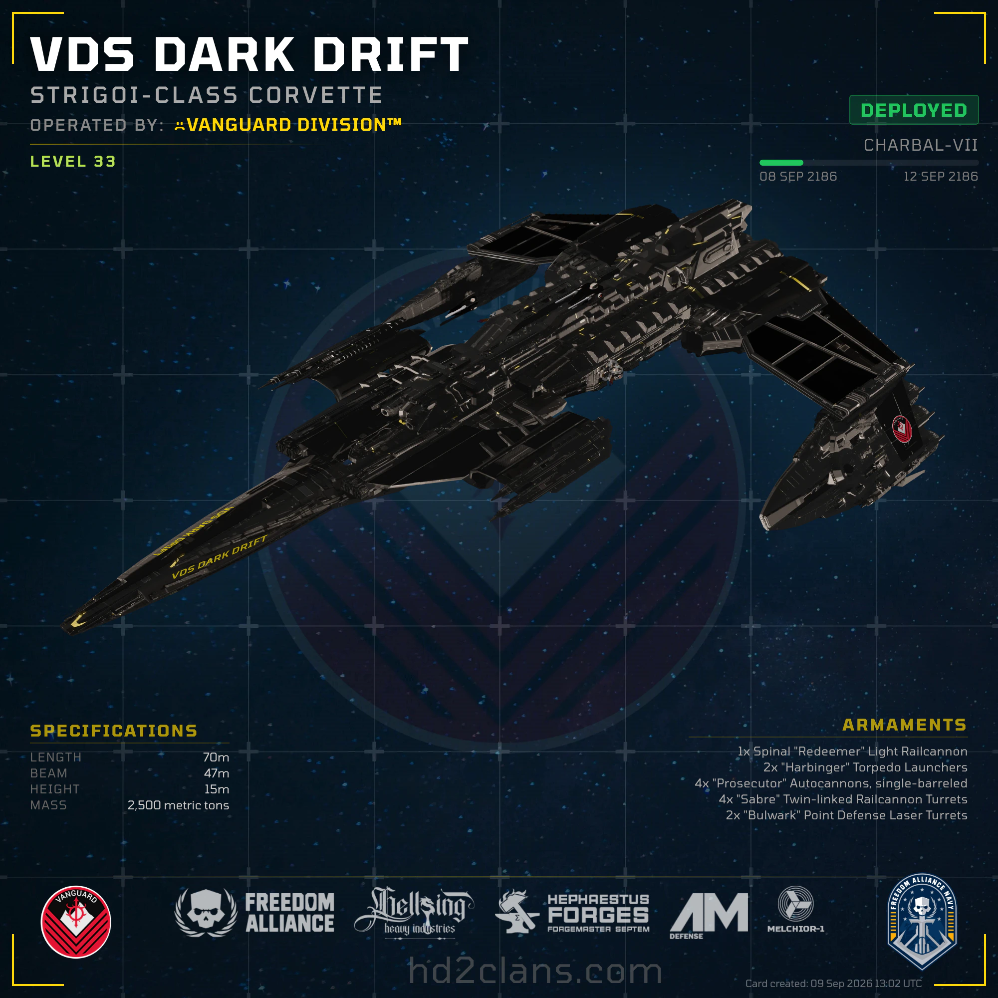 VDS Dark Drift