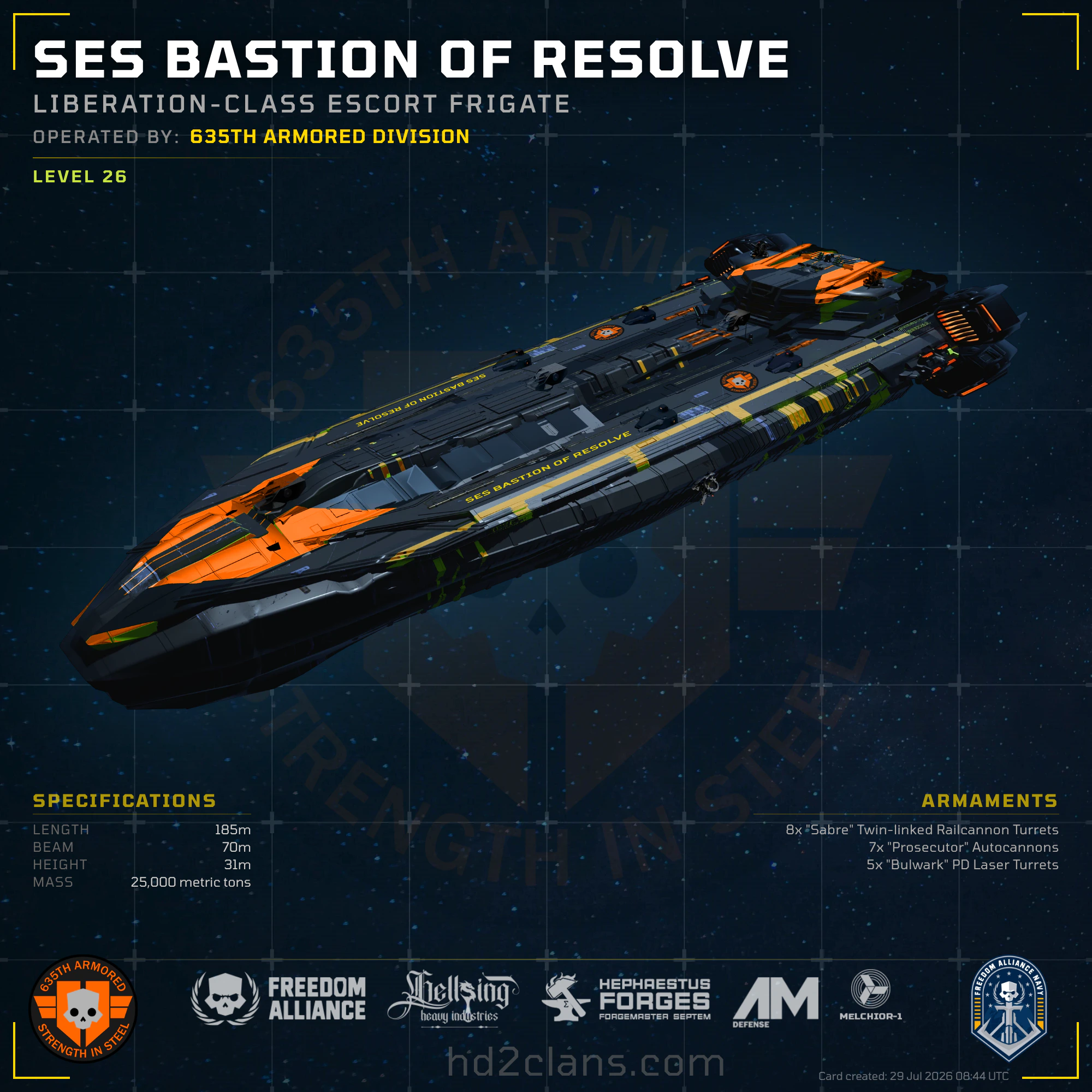 SES Bastion of Resolve