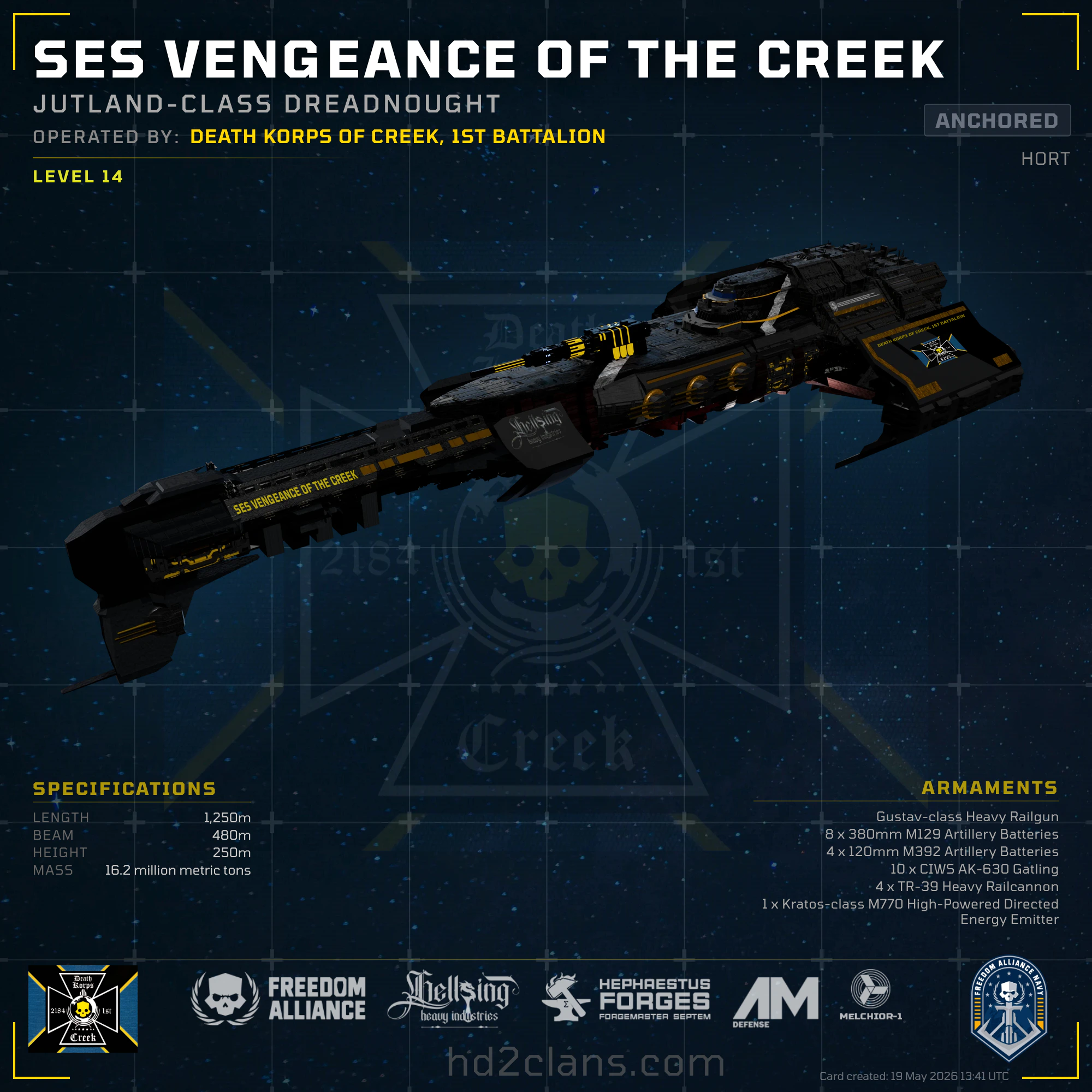 SES Vengeance of the Creek