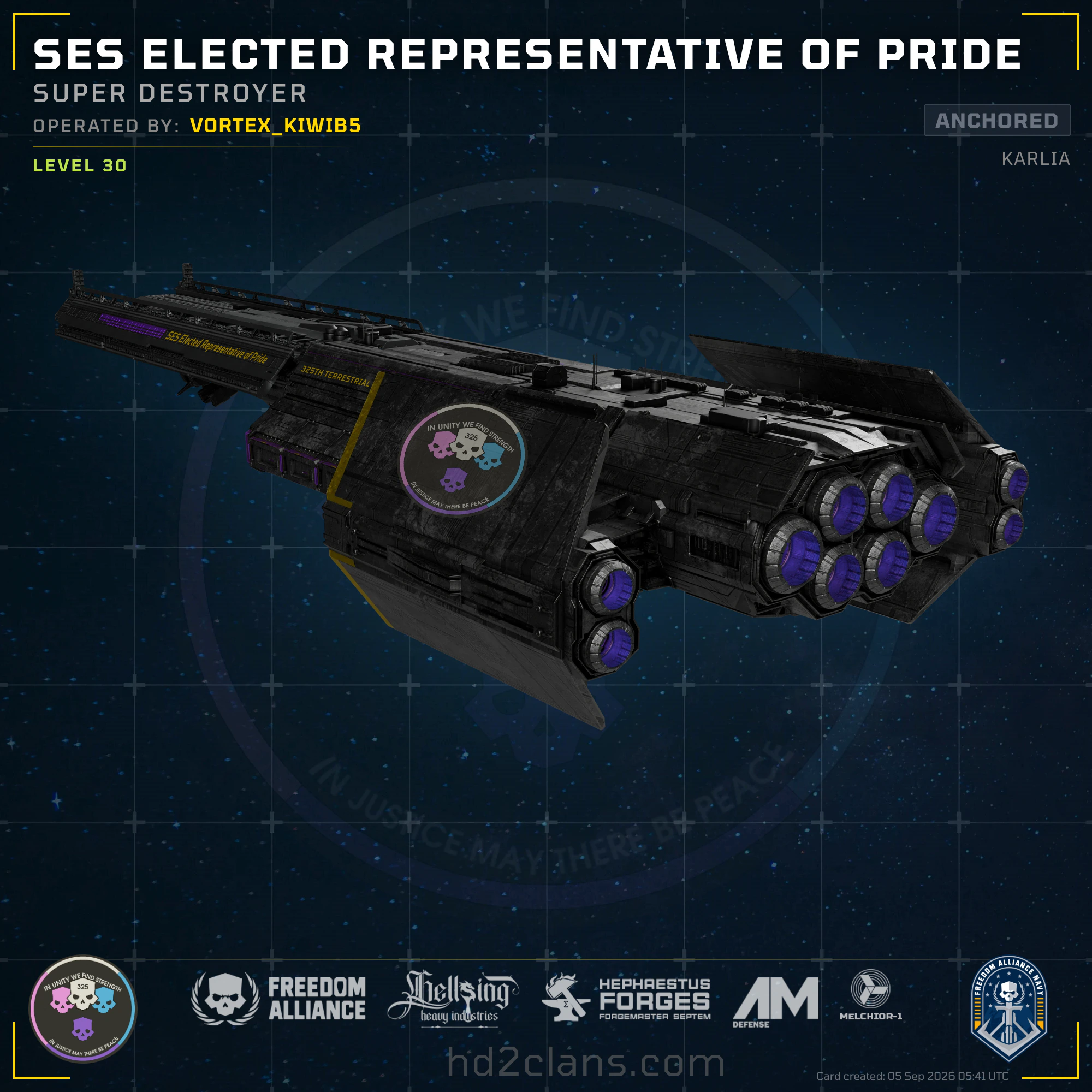 SES Elected Representative of Pride