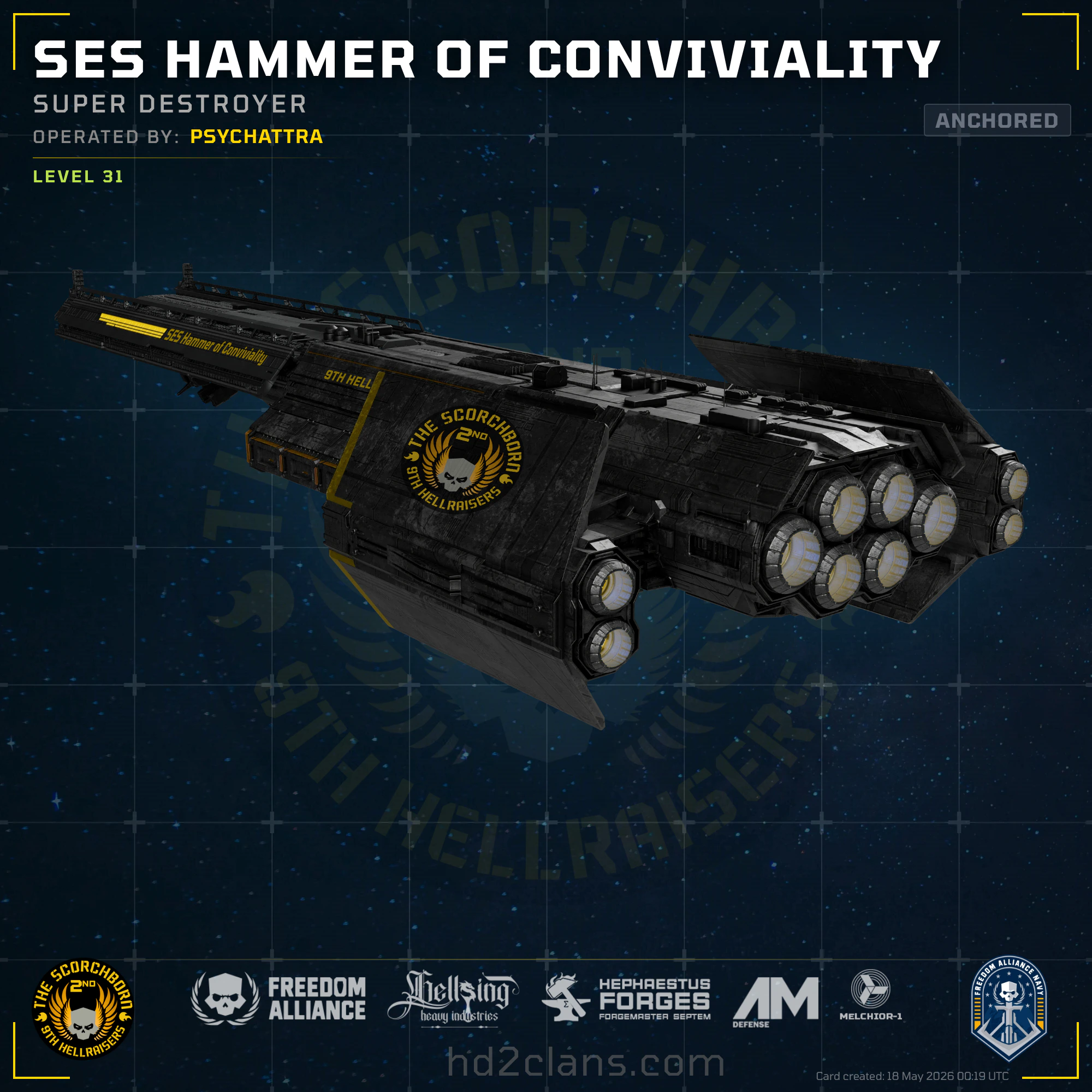 SES Hammer of Conviviality