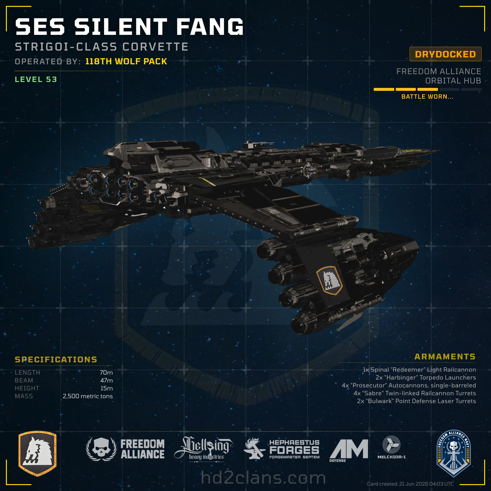 SES Silent Fang