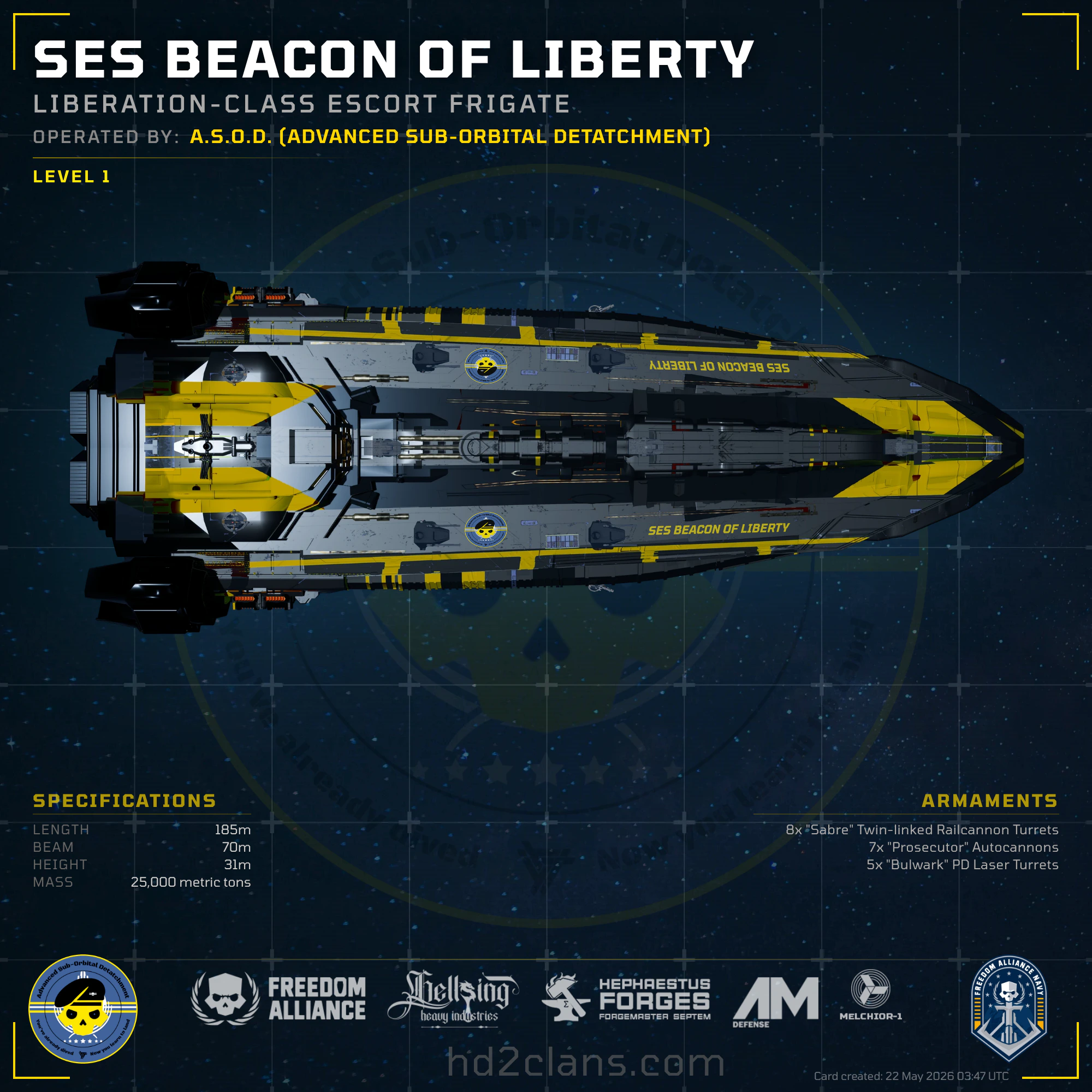 SES Beacon of Liberty