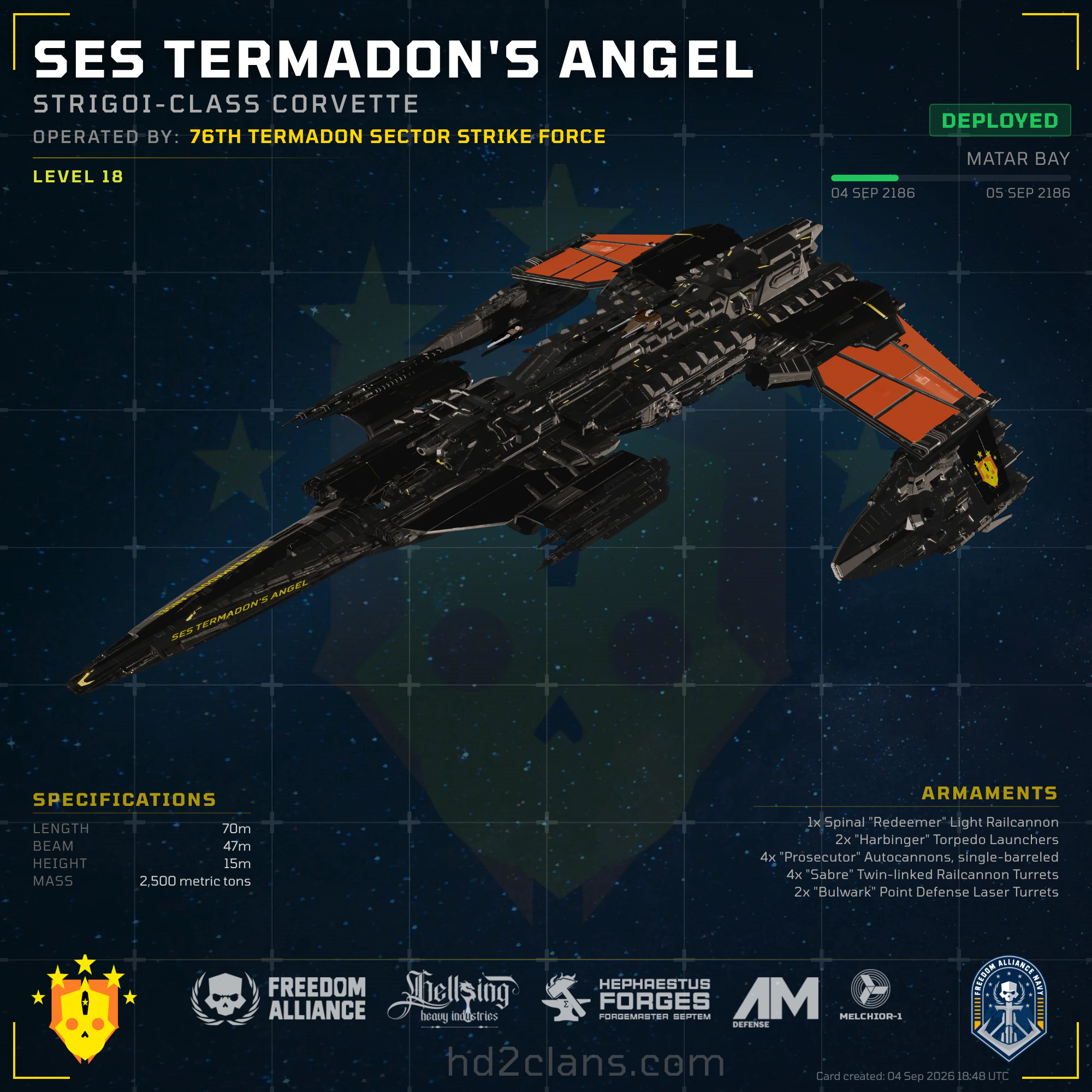 SES Termadon's Angel