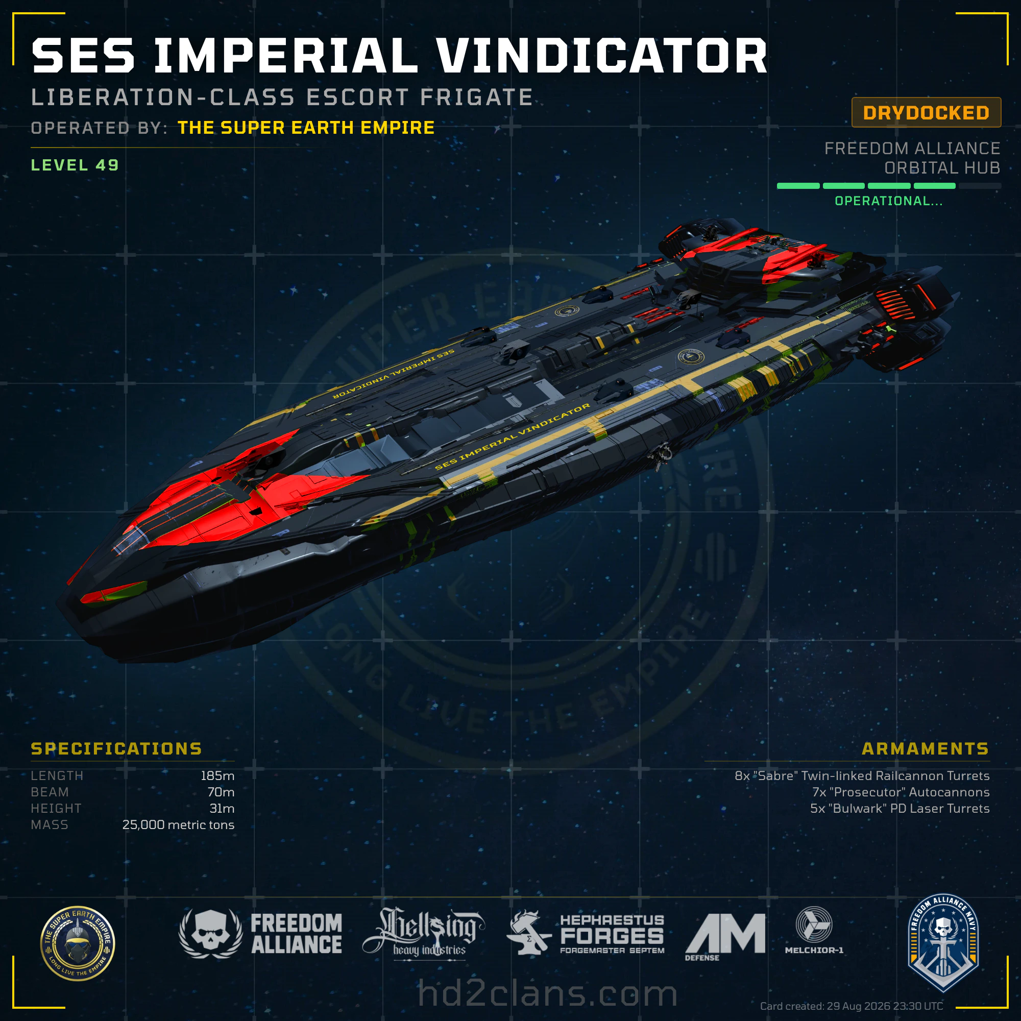 SES Imperial Vindicator