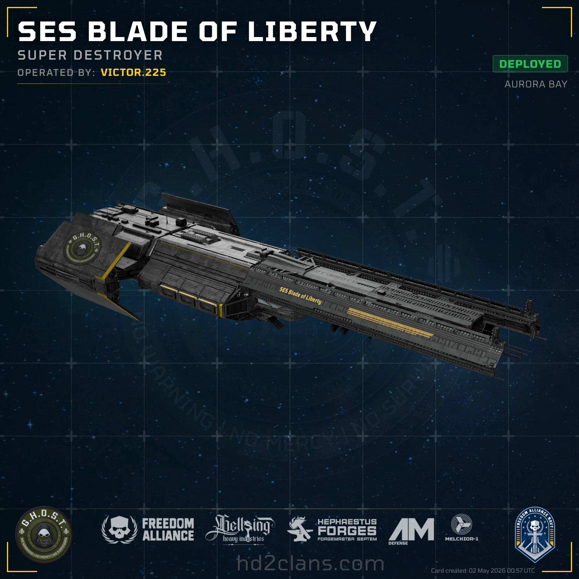 SES Blade of Liberty