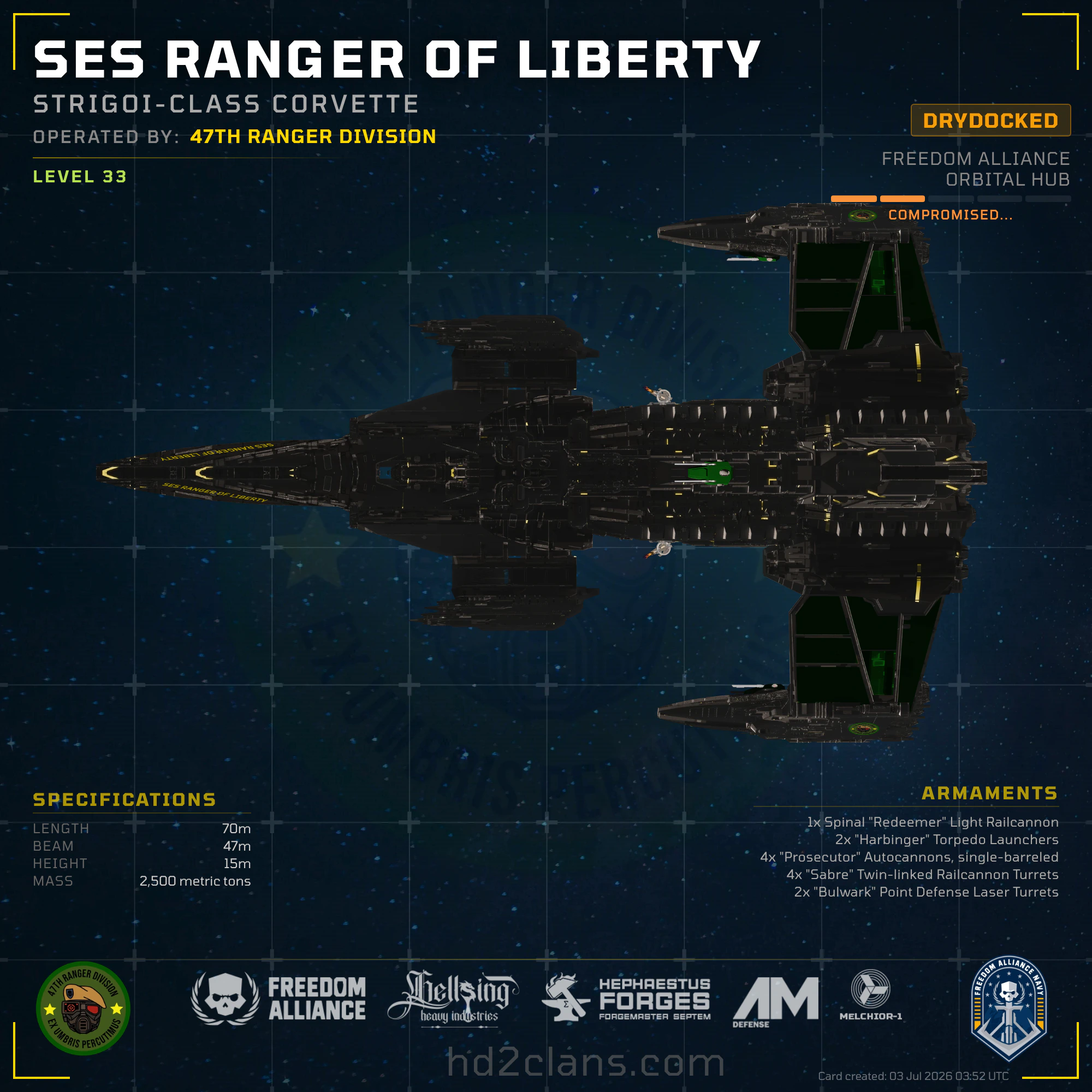 SES Ranger Of Liberty