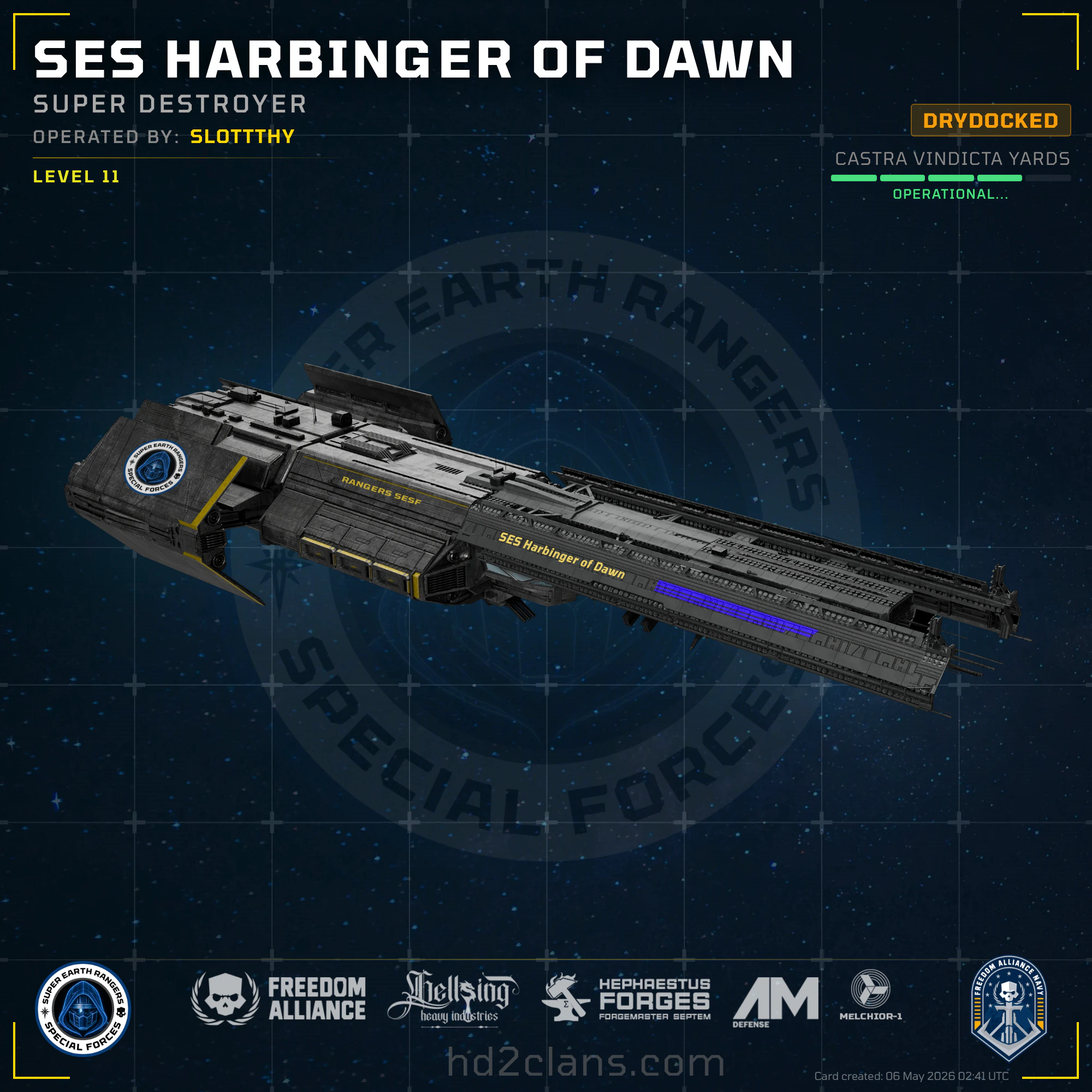 SES Harbinger of Dawn