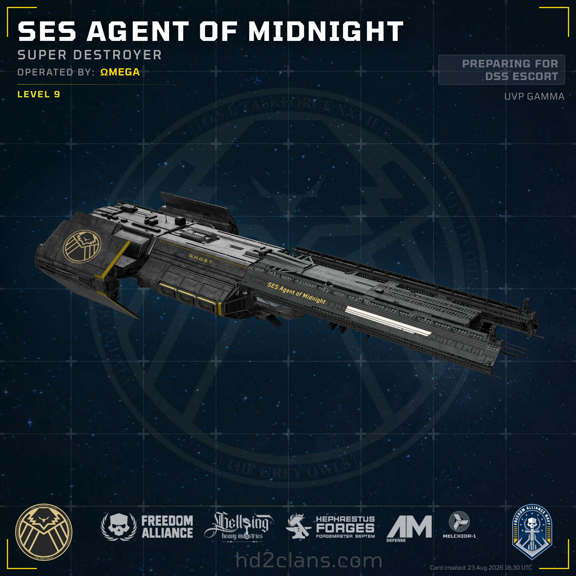 SES Agent of Midnight