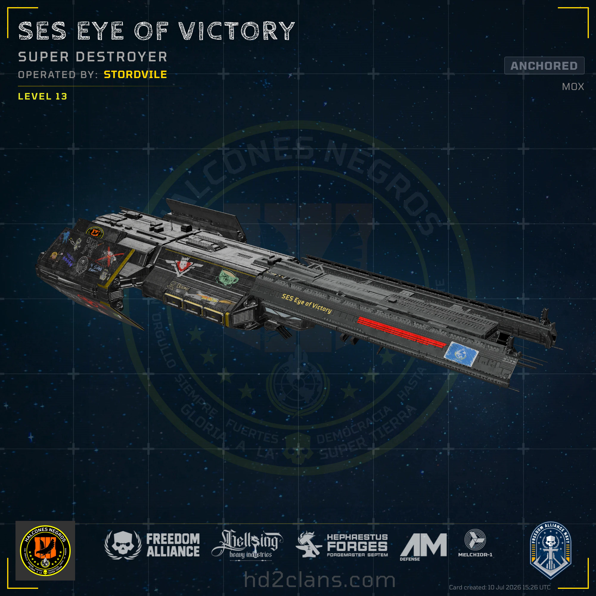 SES Eye of Victory