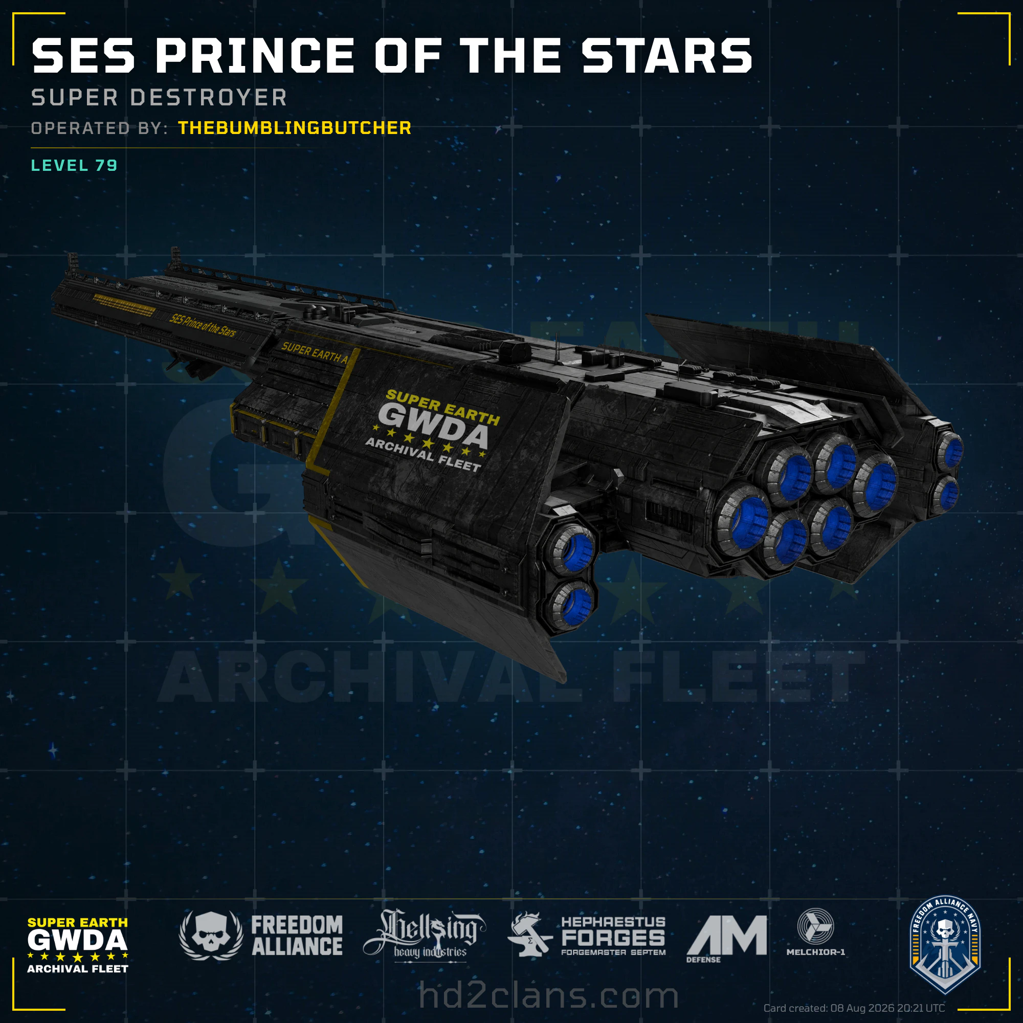 SES Prince of the Stars
