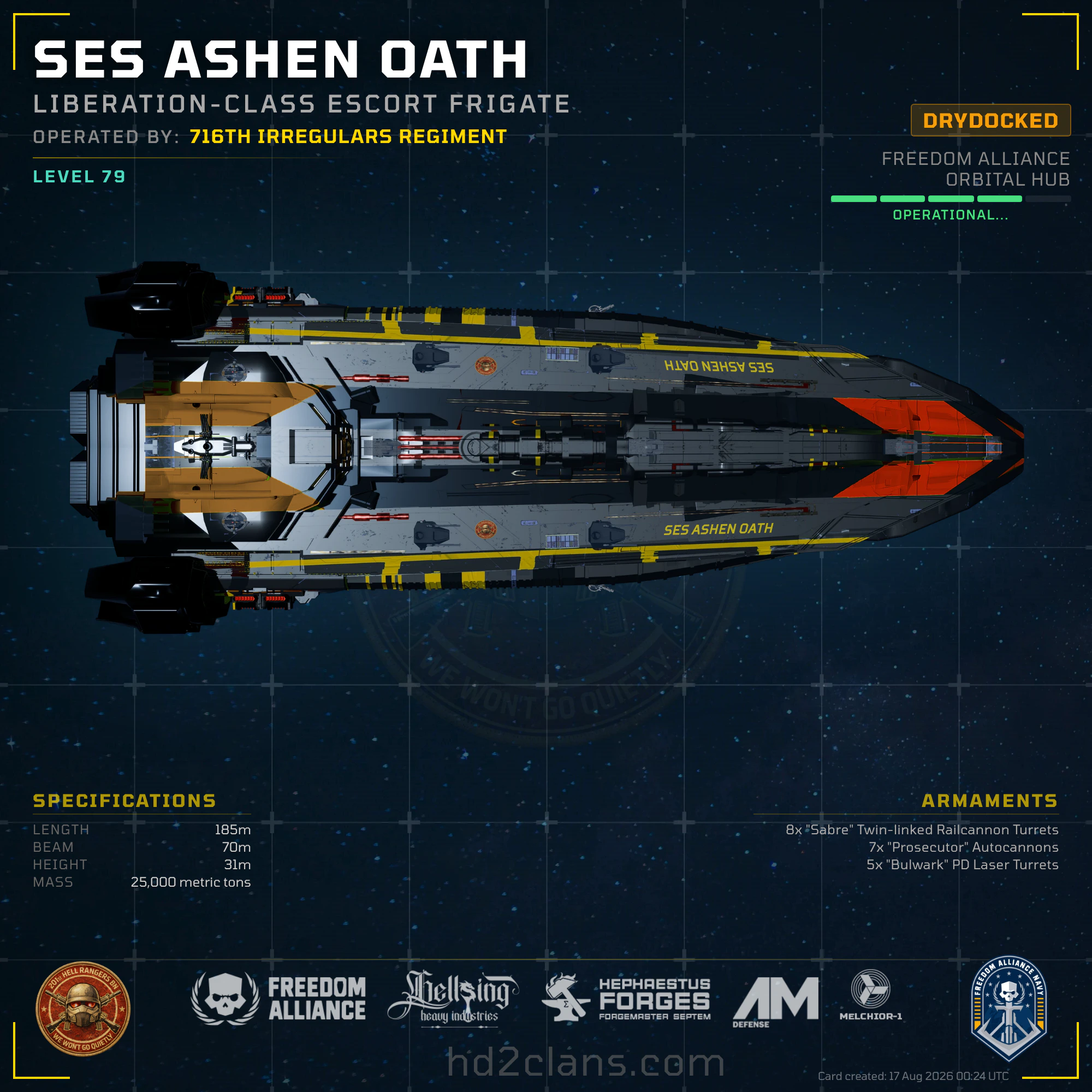 SES Ashen Oath