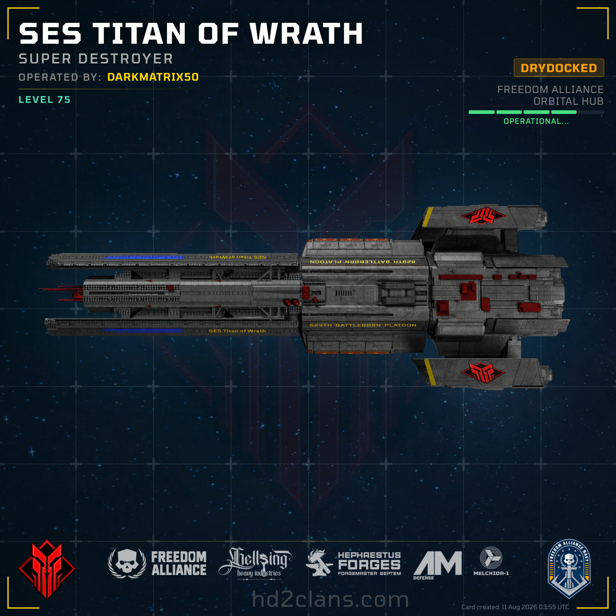SES Titan of Wrath